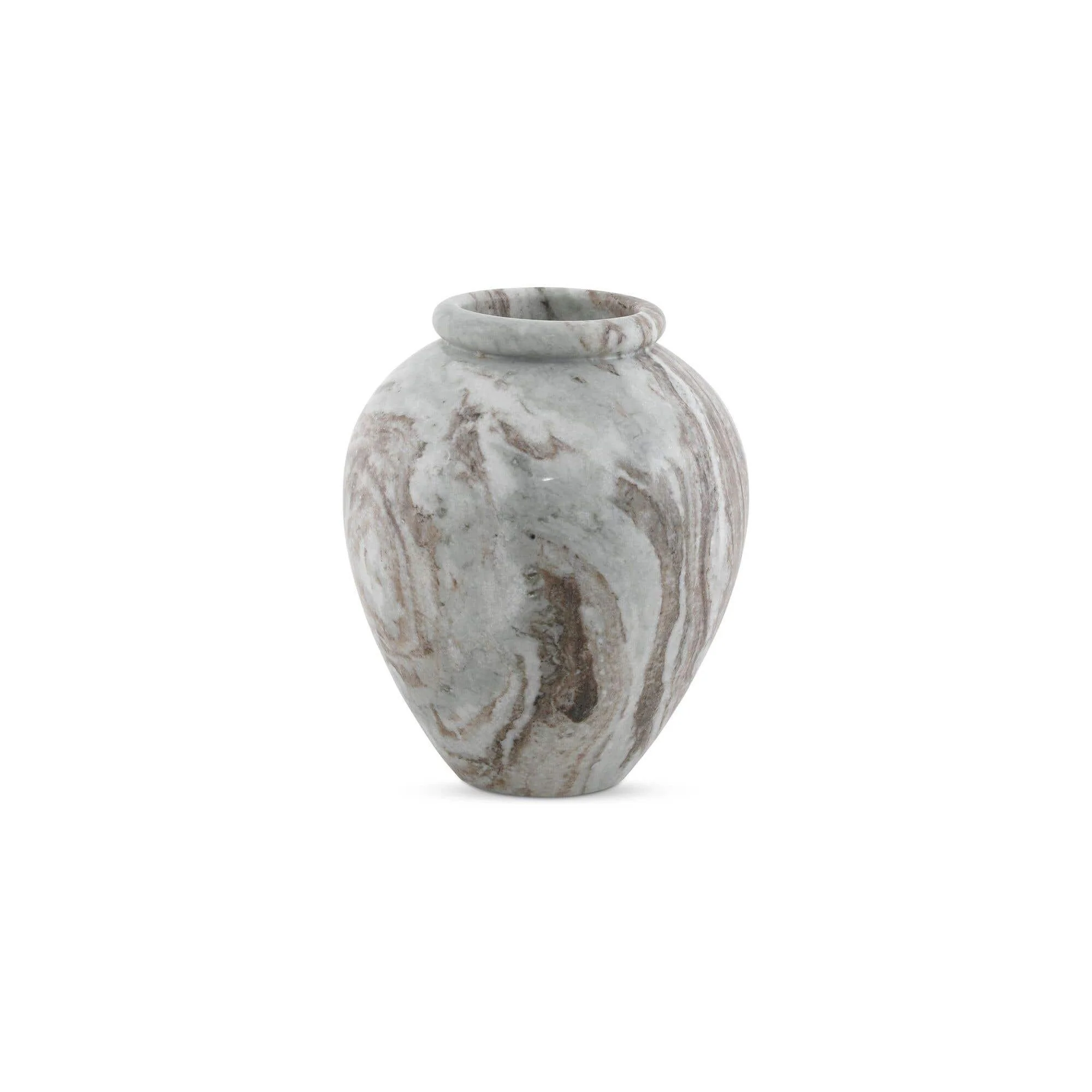 Moe's Home Didion Vase Torrento Marble - Image 10