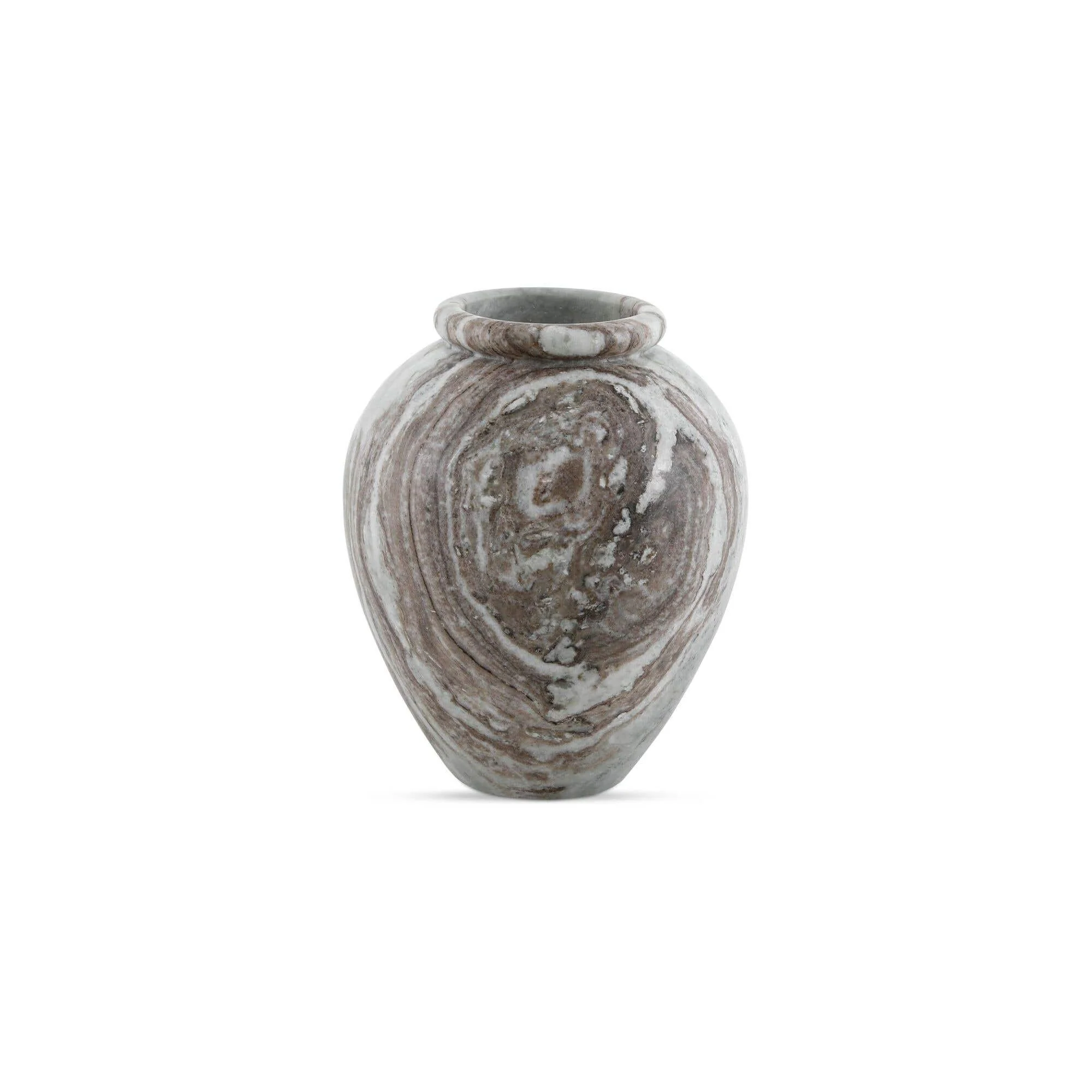 Moe's Home Didion Vase Torrento Marble - Image 5