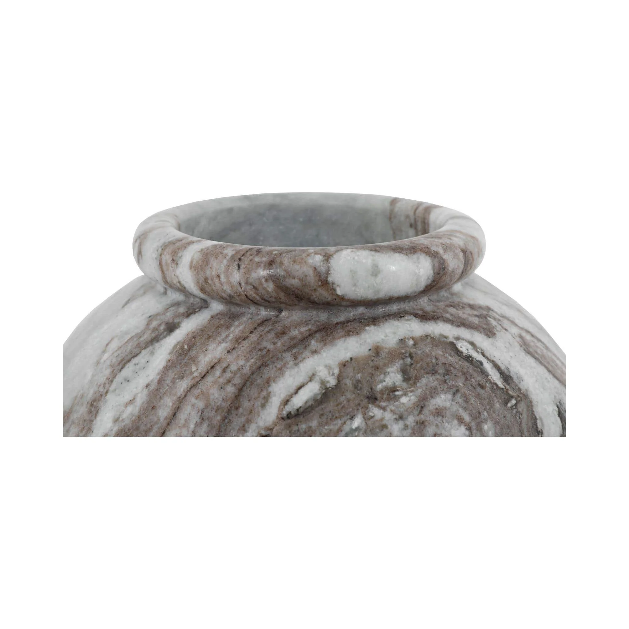 Moe's Home Didion Vase Torrento Marble - Image 7