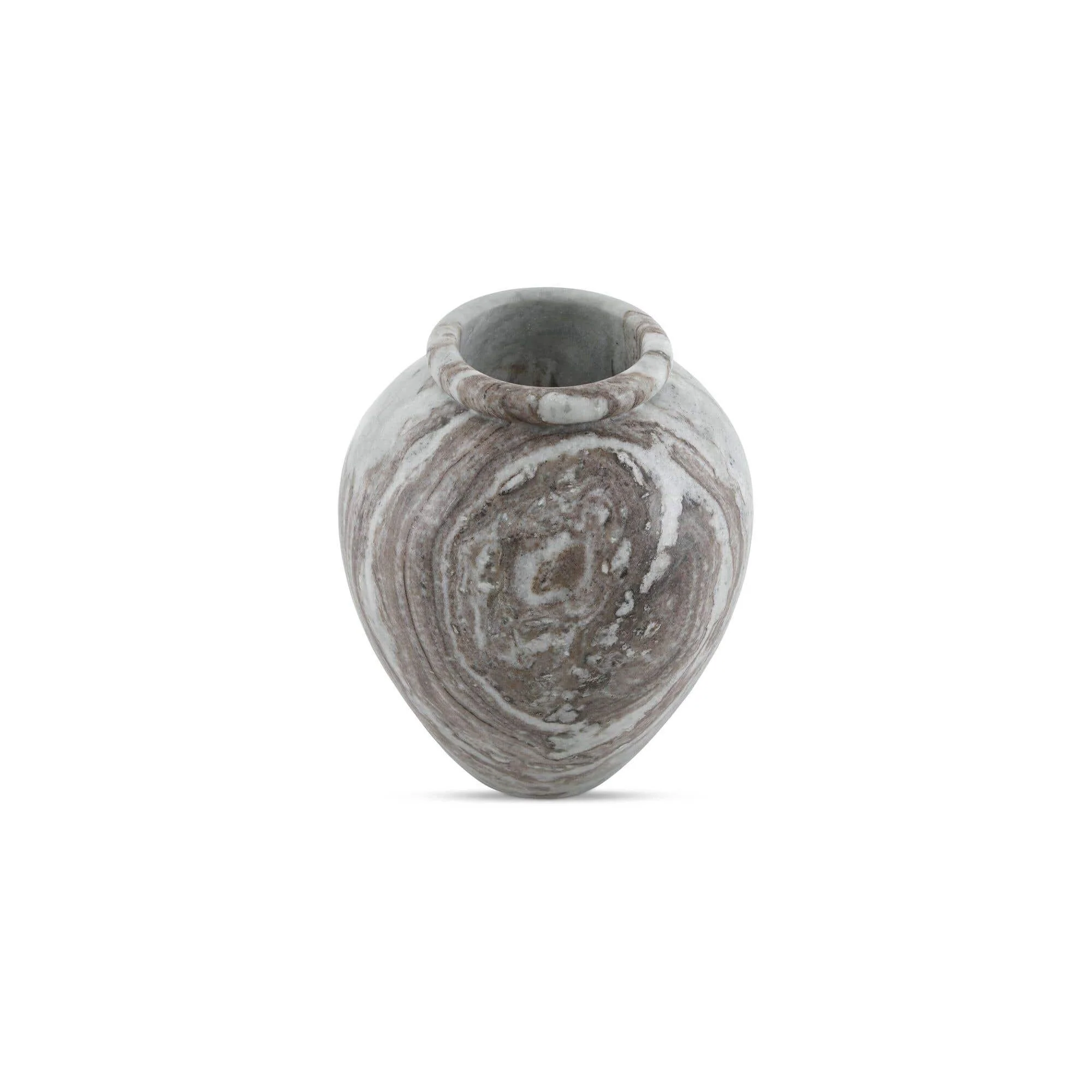 Moe's Home Didion Vase Torrento Marble - Image 8
