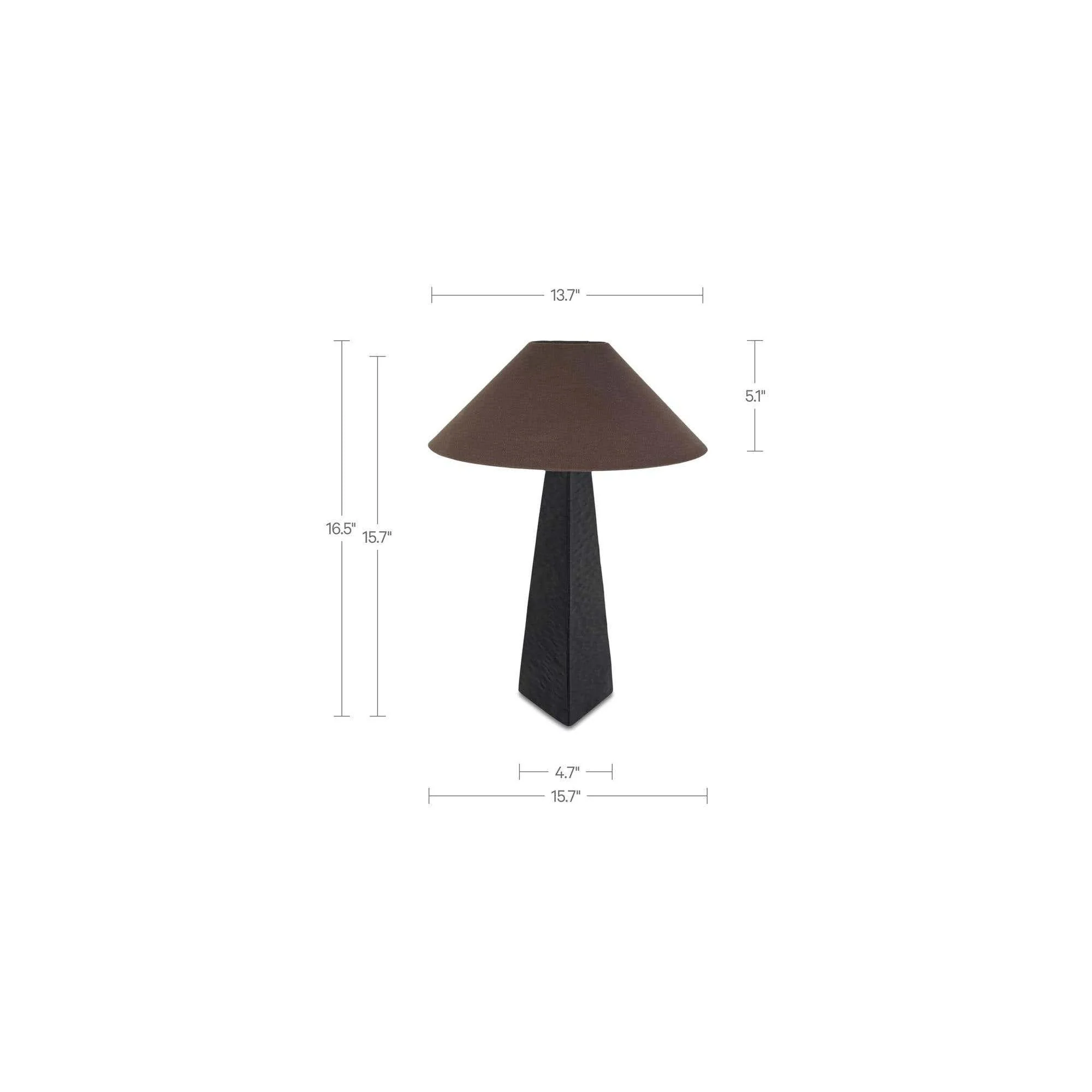 Moe's Home Dorsey Table Lamp Black - Image 5