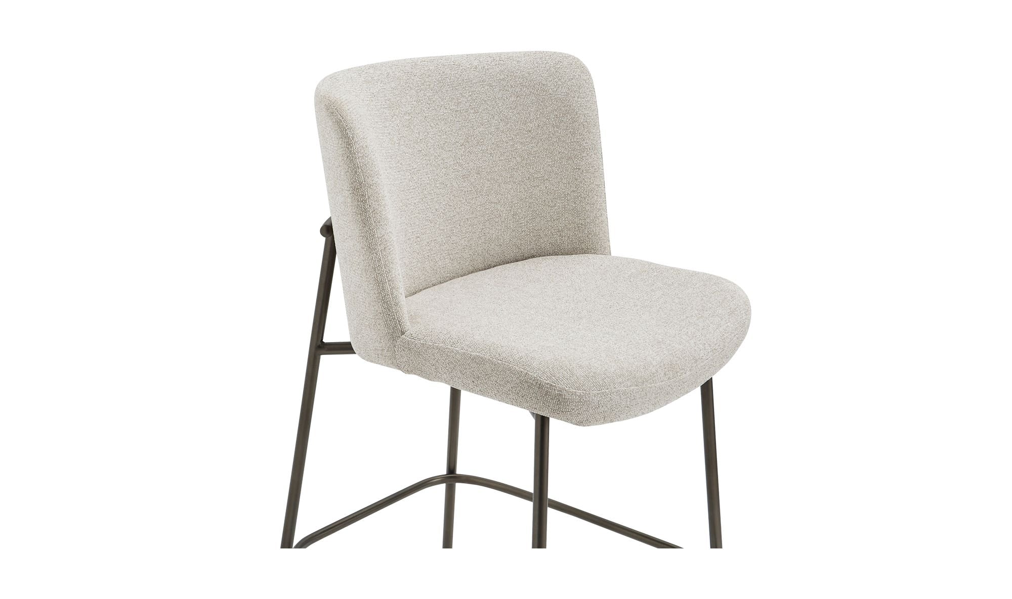 Moe's Home Early Counter Stool Beige - Image 5