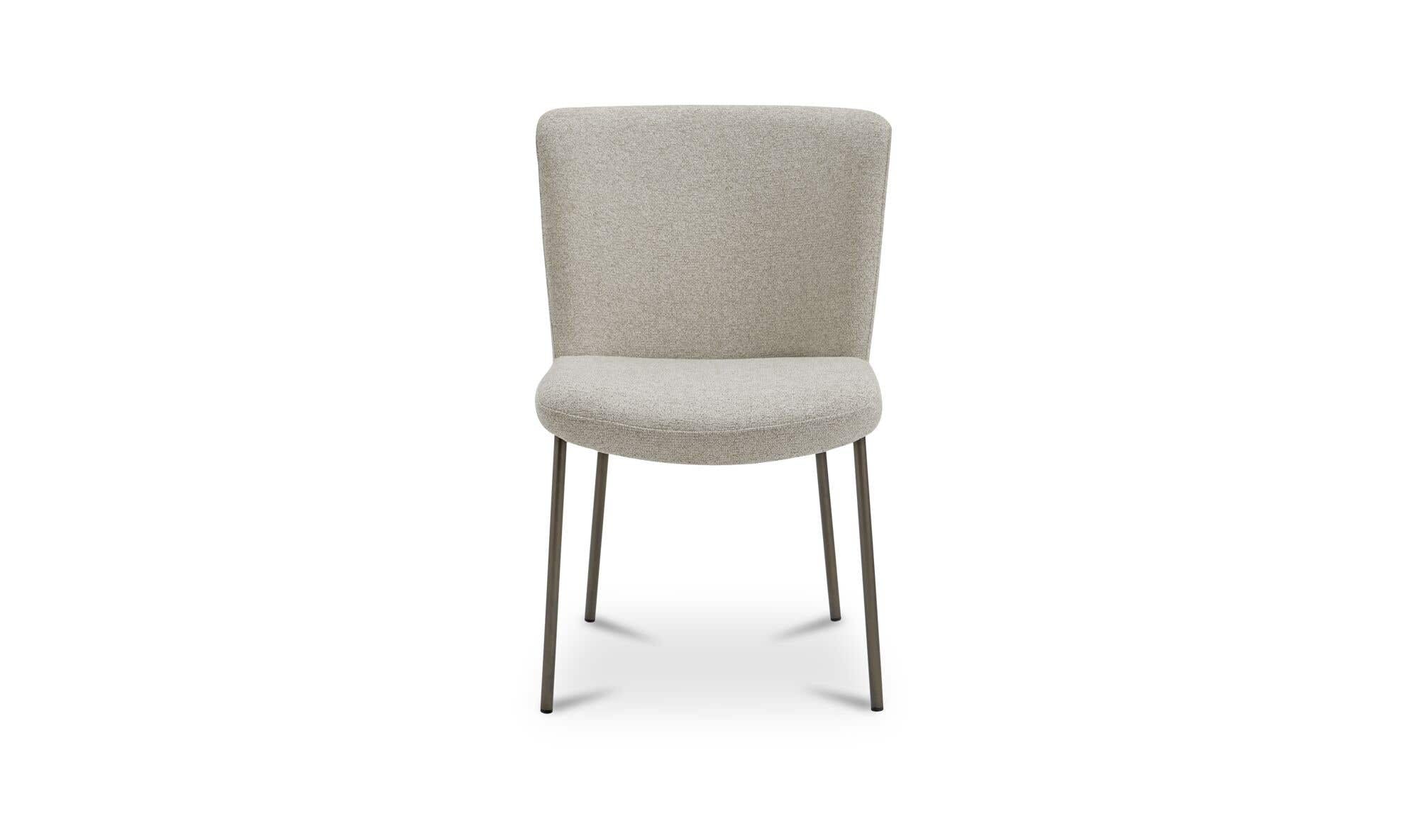 Moe's Home Early Dining Chair Beige-Set Of Two - Image 5