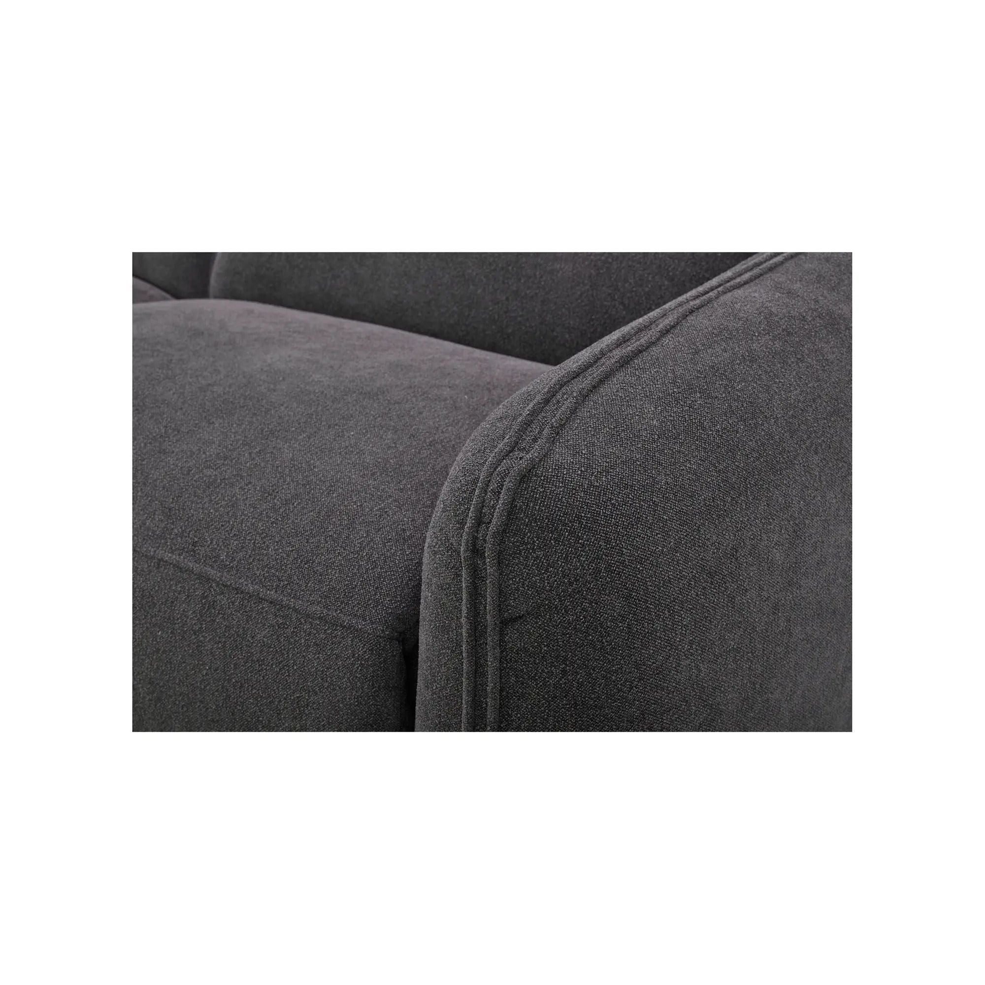 Moe's Home Collection Eli Dusk Grey Power Recliner Chair - Image 9