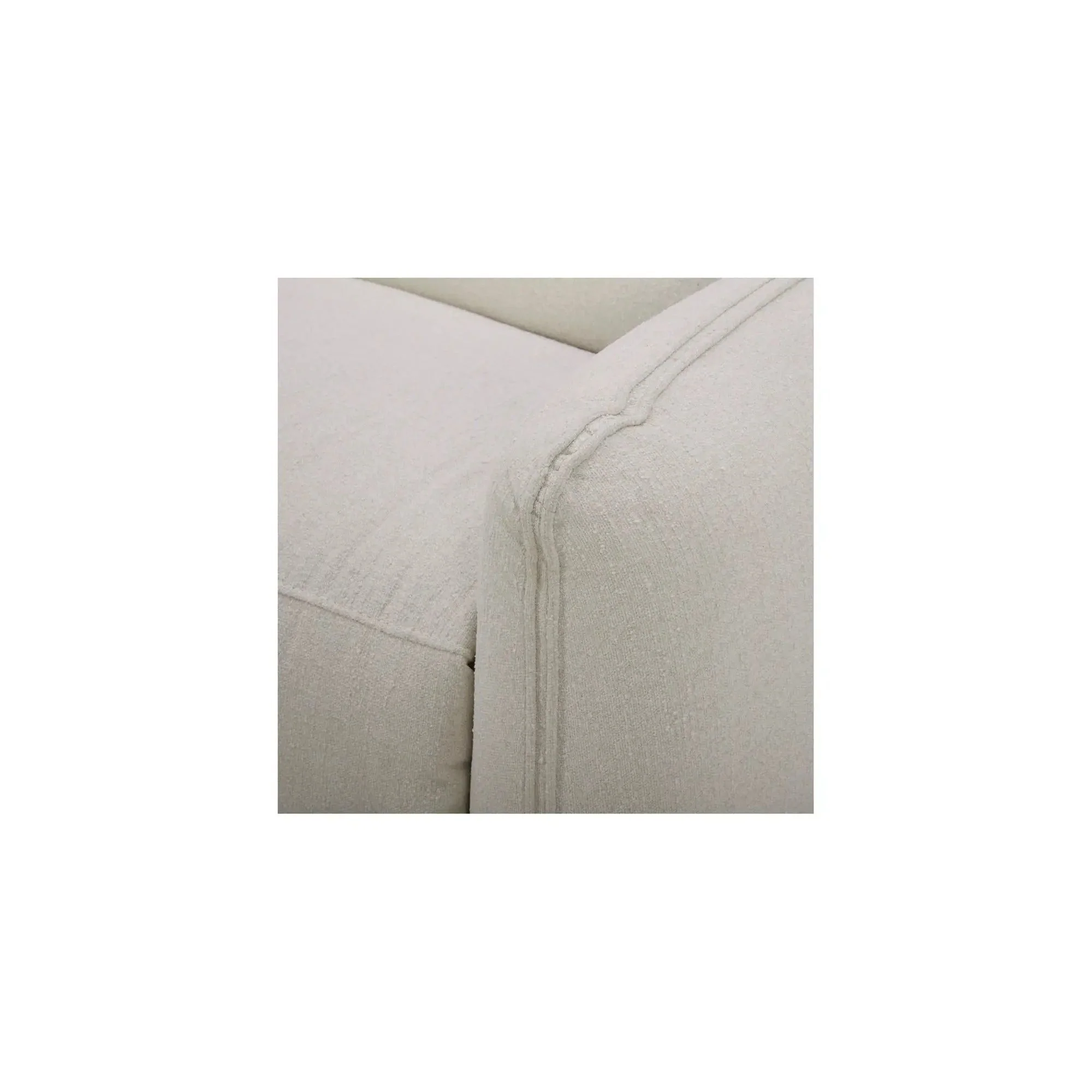 Moe's Home Collection Eli Warm White Power Recliner Chair - Image 9