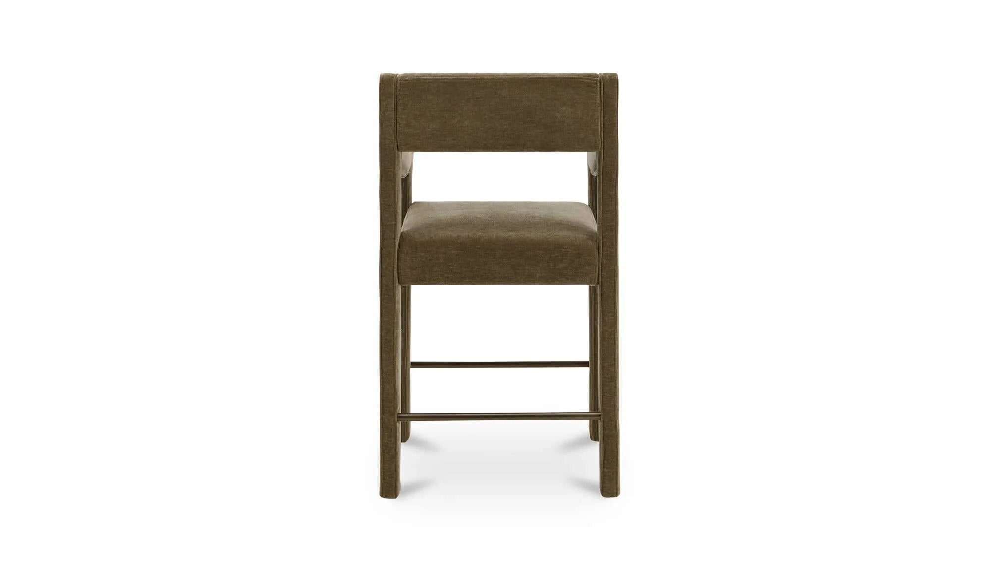 Moe's Home Elise Counter Stool Cedar Green - Image 4