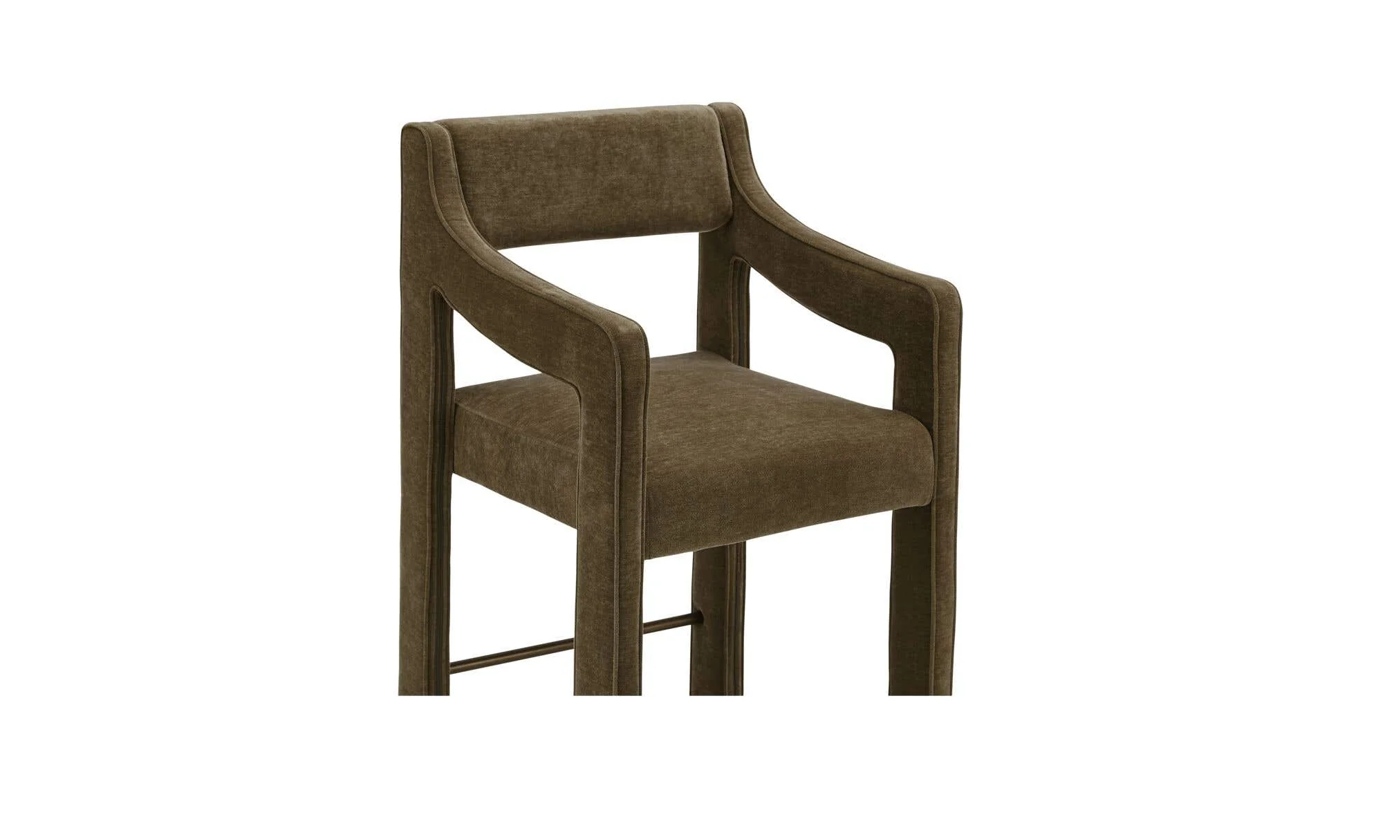 Moe's Home Elise Counter Stool Cedar Green - Image 5
