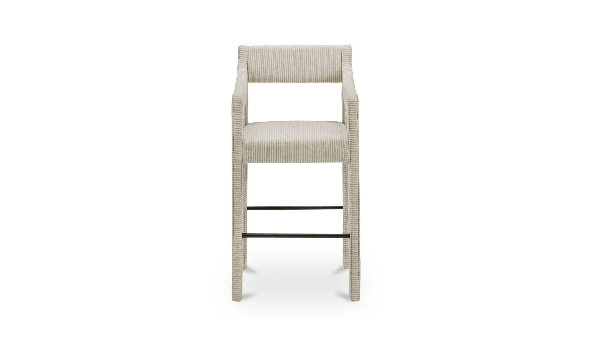 Moe's Home Elise Counter Stool Stripe