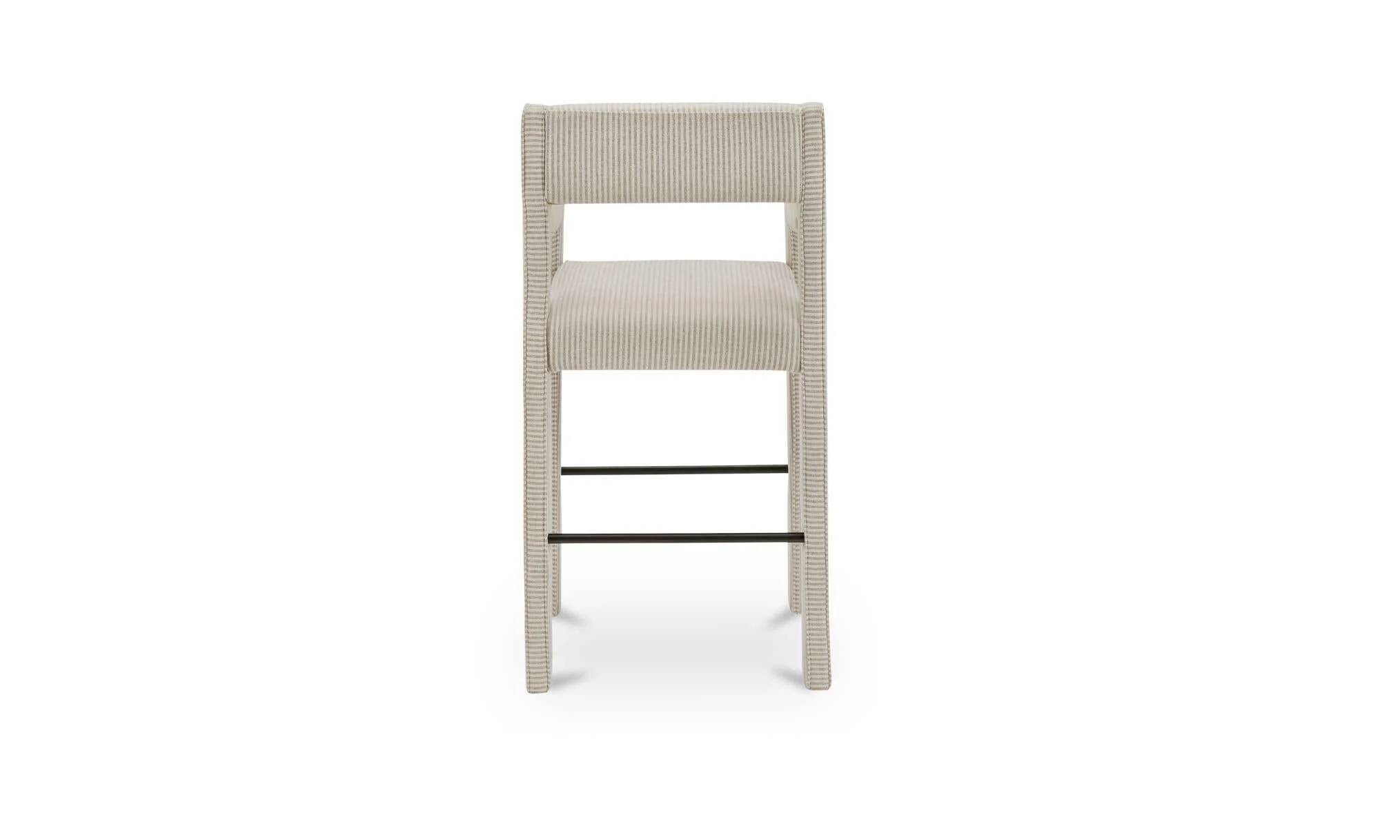 Moe's Home Elise Counter Stool Stripe - Image 4