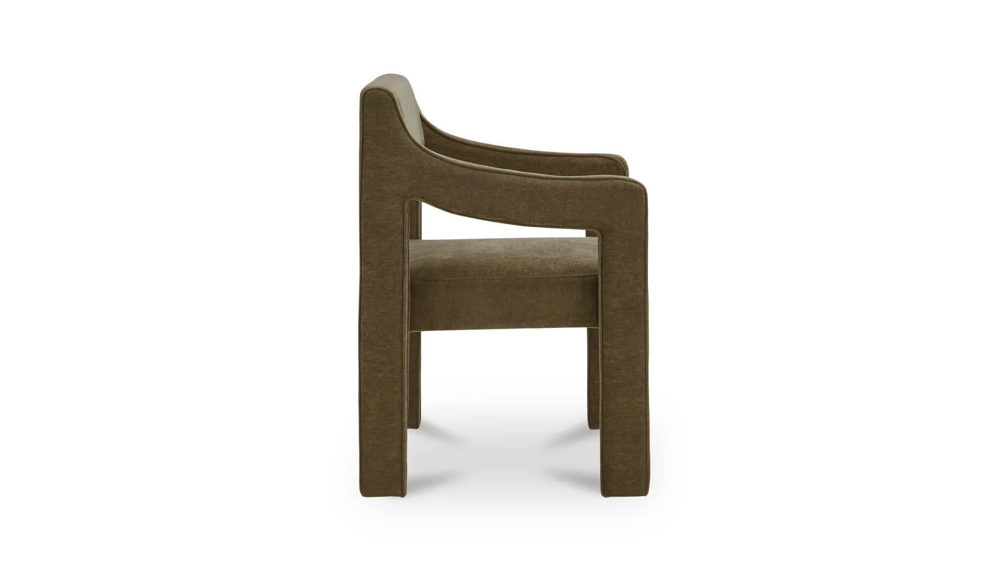 Moe's Home Elise Dining Chair Cedar Green - Image 9