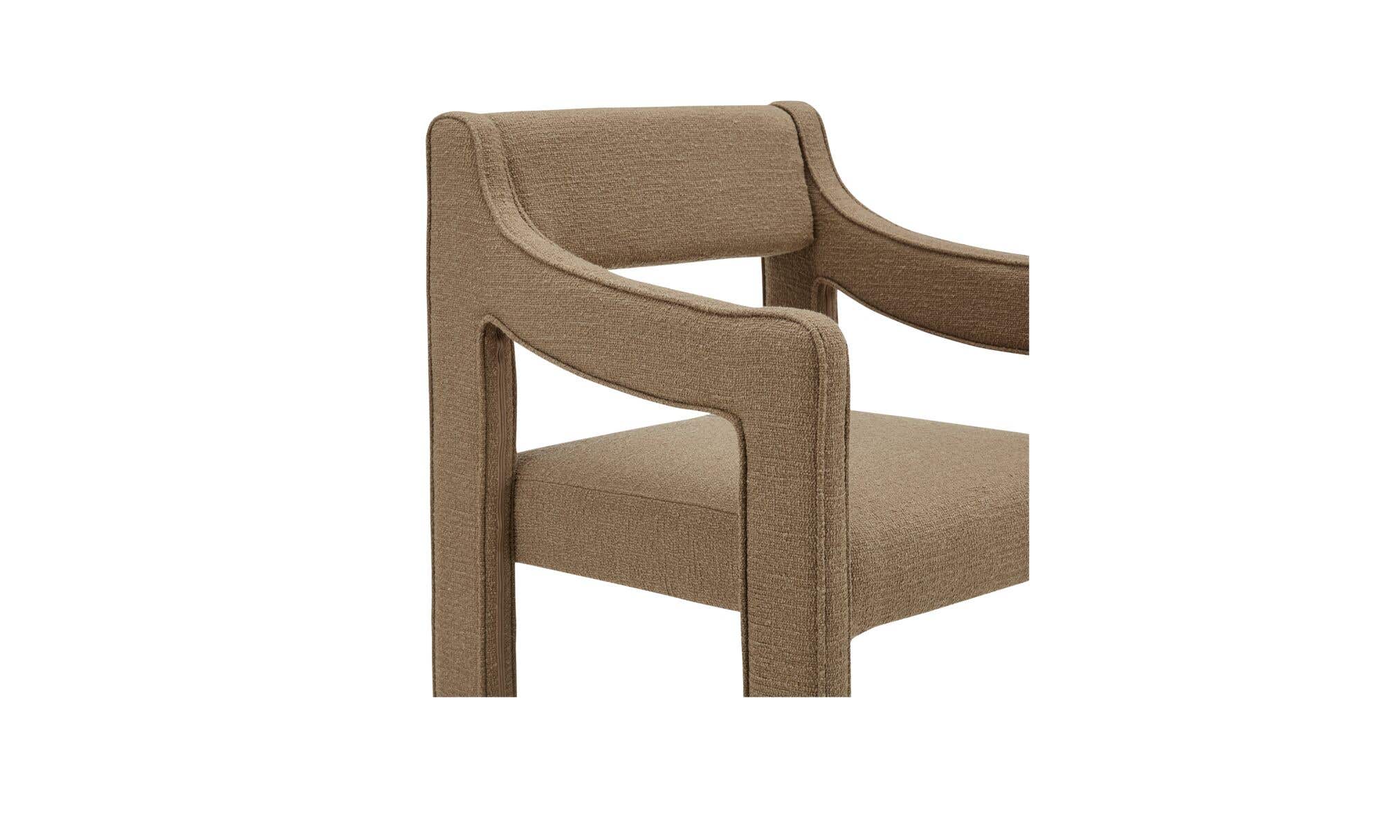Moe's Home Elise Dining Chair Ochre - Image 9