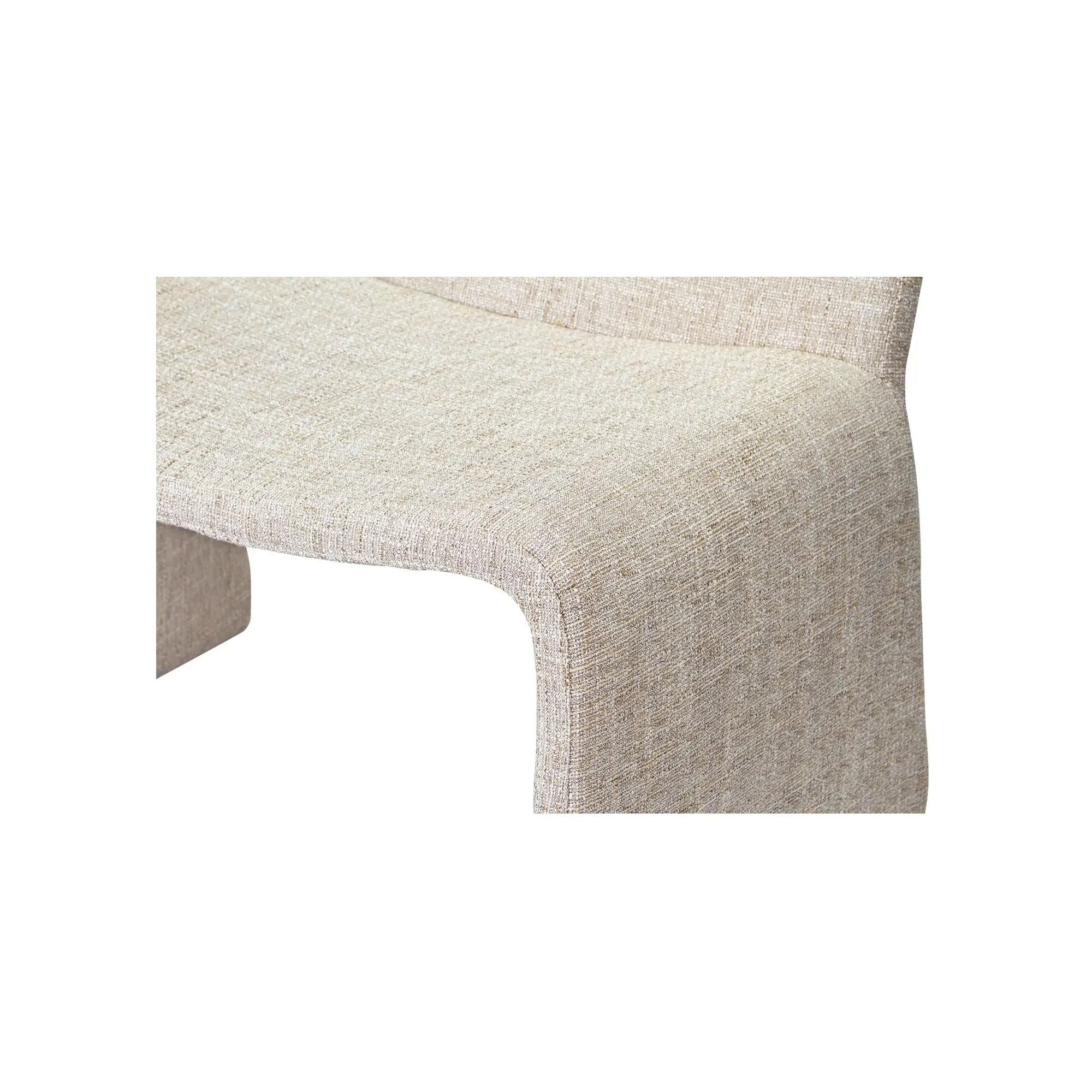 Moe's Home Collection Ella Beige Accent Chair - Image 10
