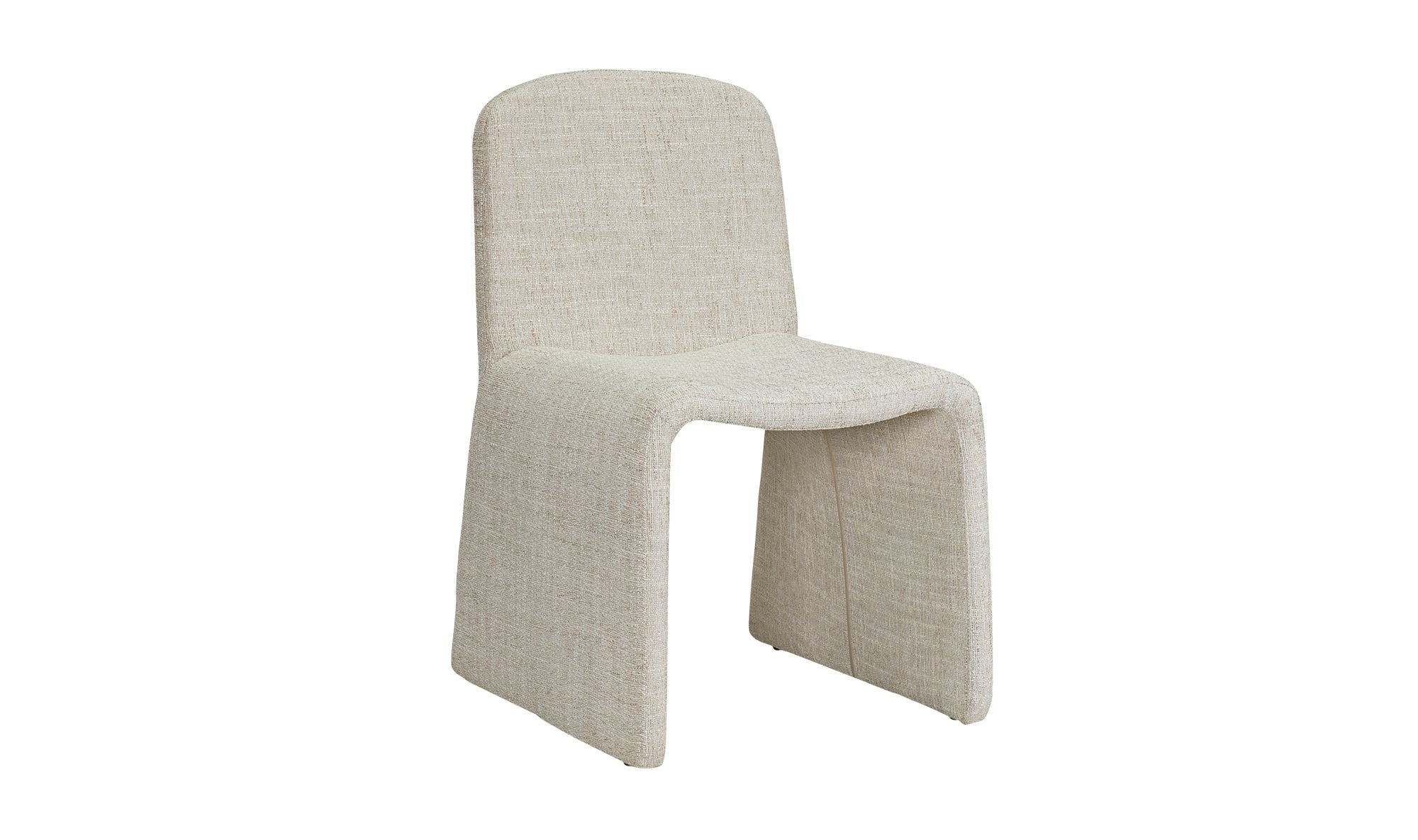 Moe's Home Ella Dining Chair Heather Beige - Image 3