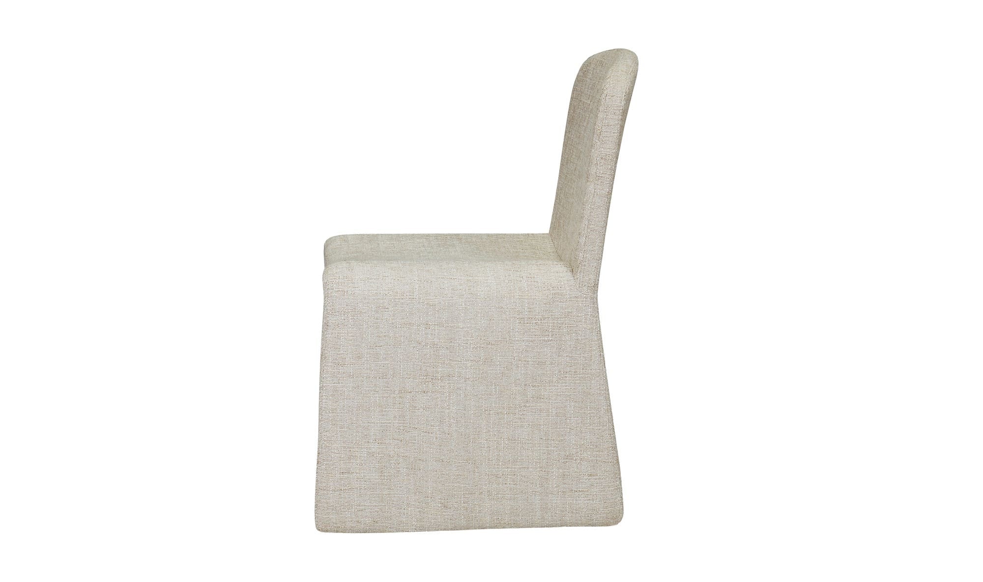Moe's Home Ella Dining Chair Heather Beige - Image 4