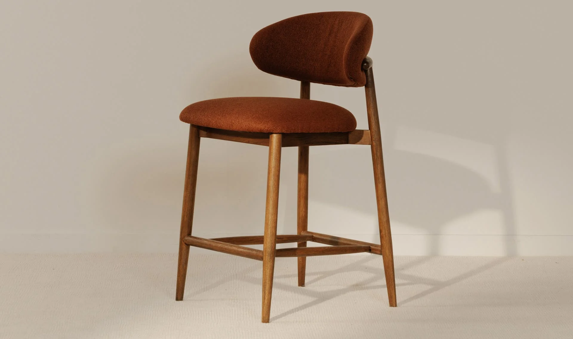 Moe's Home Ellie Counter Stool Rust - Image 2
