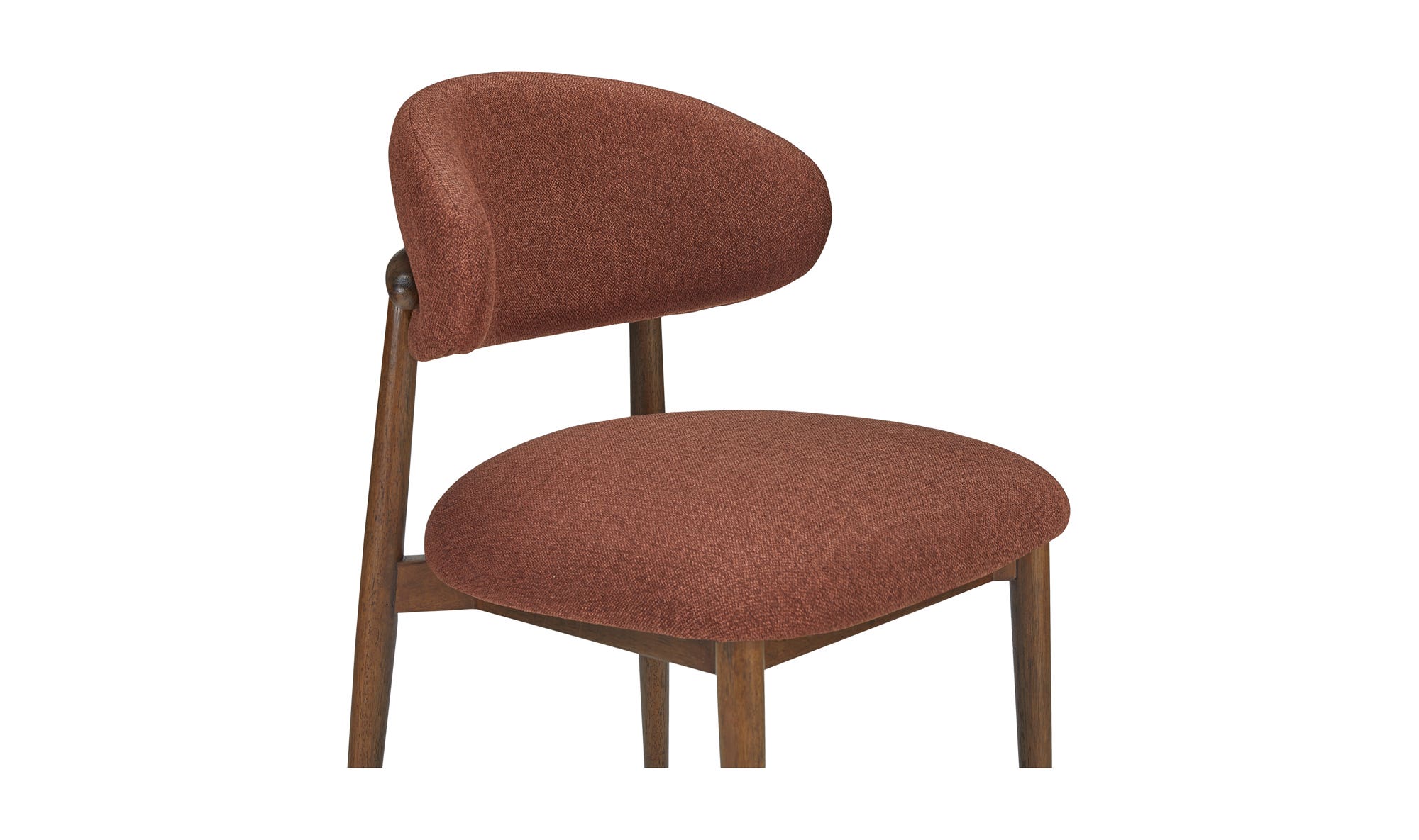 Moe's Home Ellie Dining Chair Rust - Image 7
