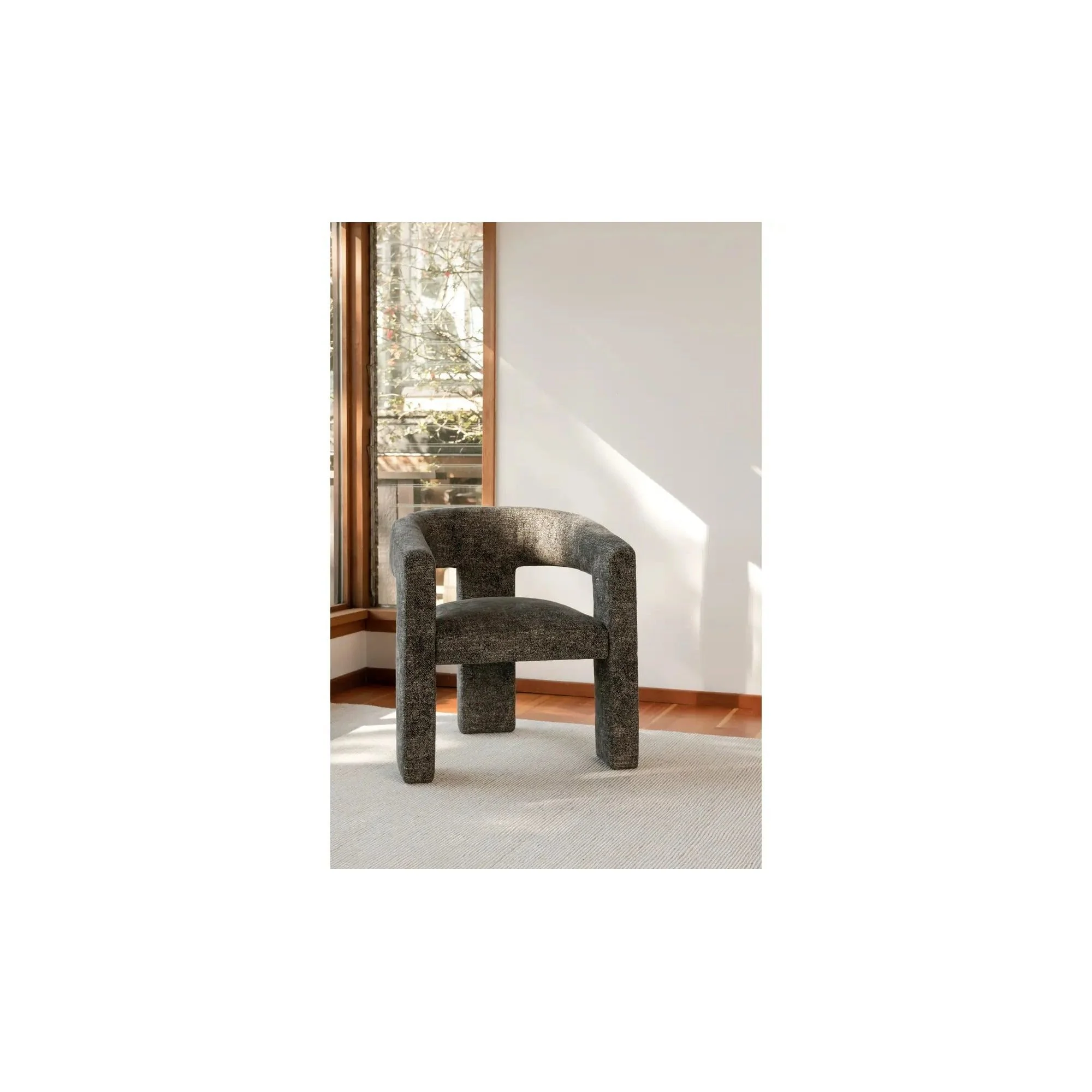 Moe's Home Collection Elo Black Chair - Image 3