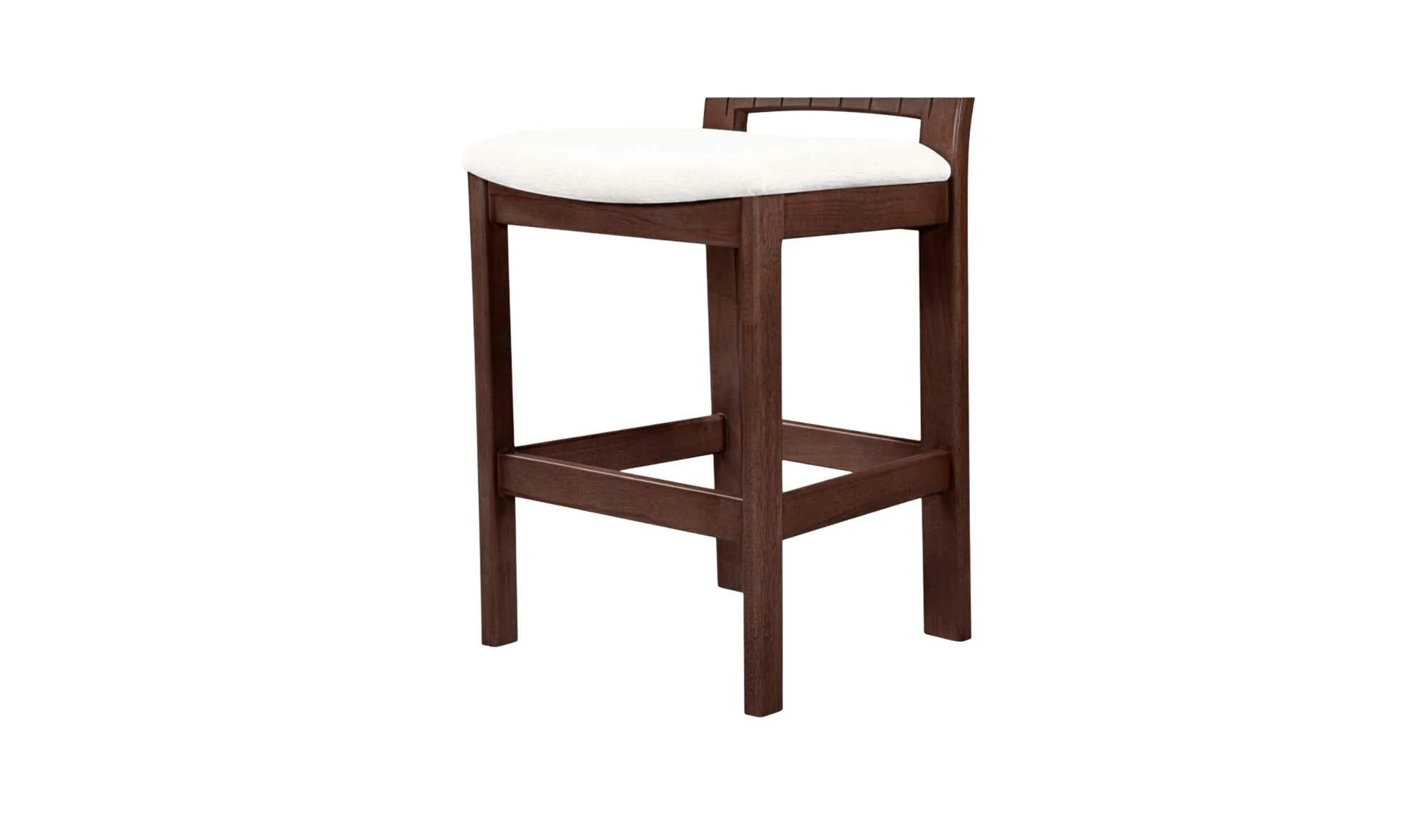 Moe's Home Emil Counter Stool Cream - Image 6