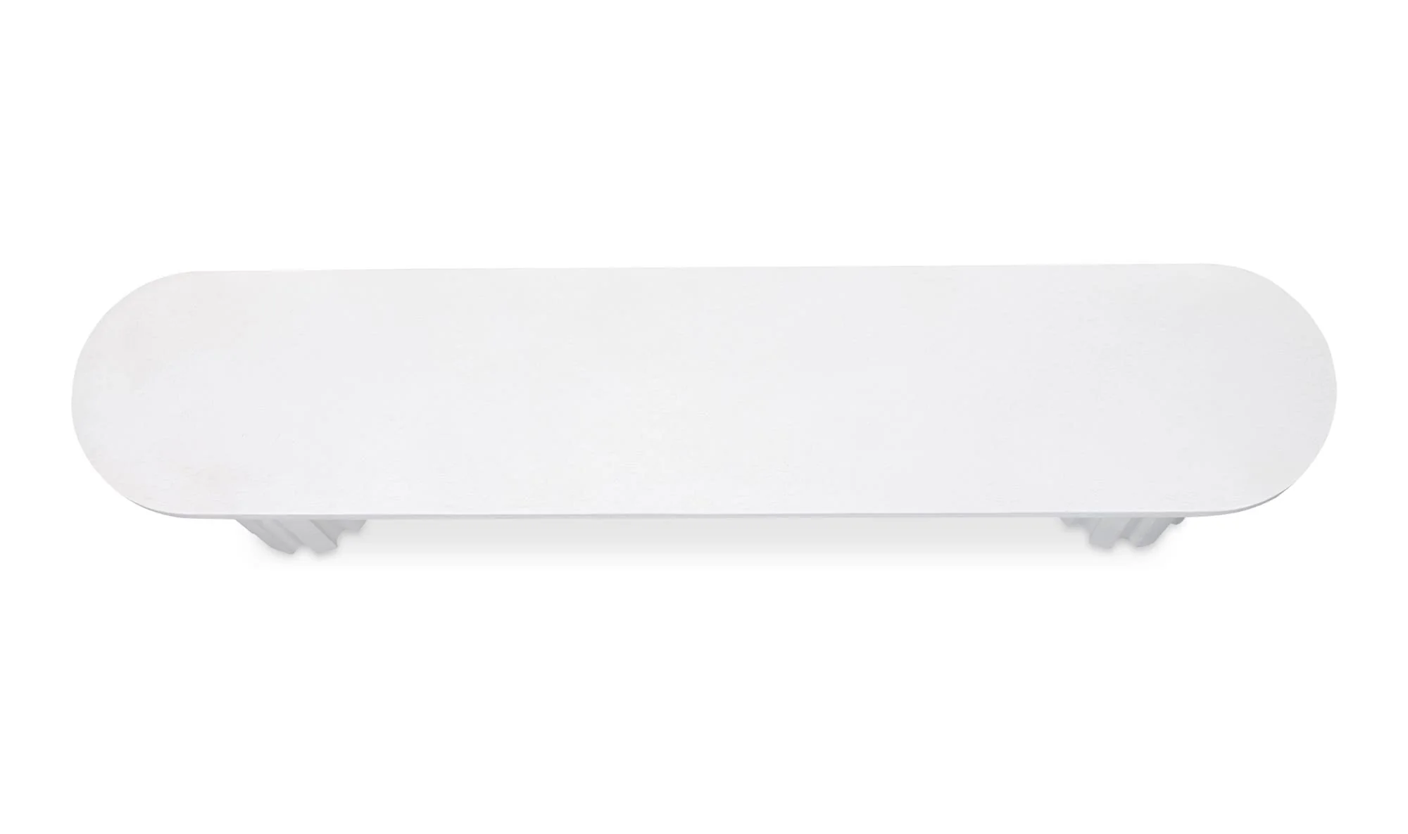 Moe's Home Eris Outdoor Dining Bench White - Image 11