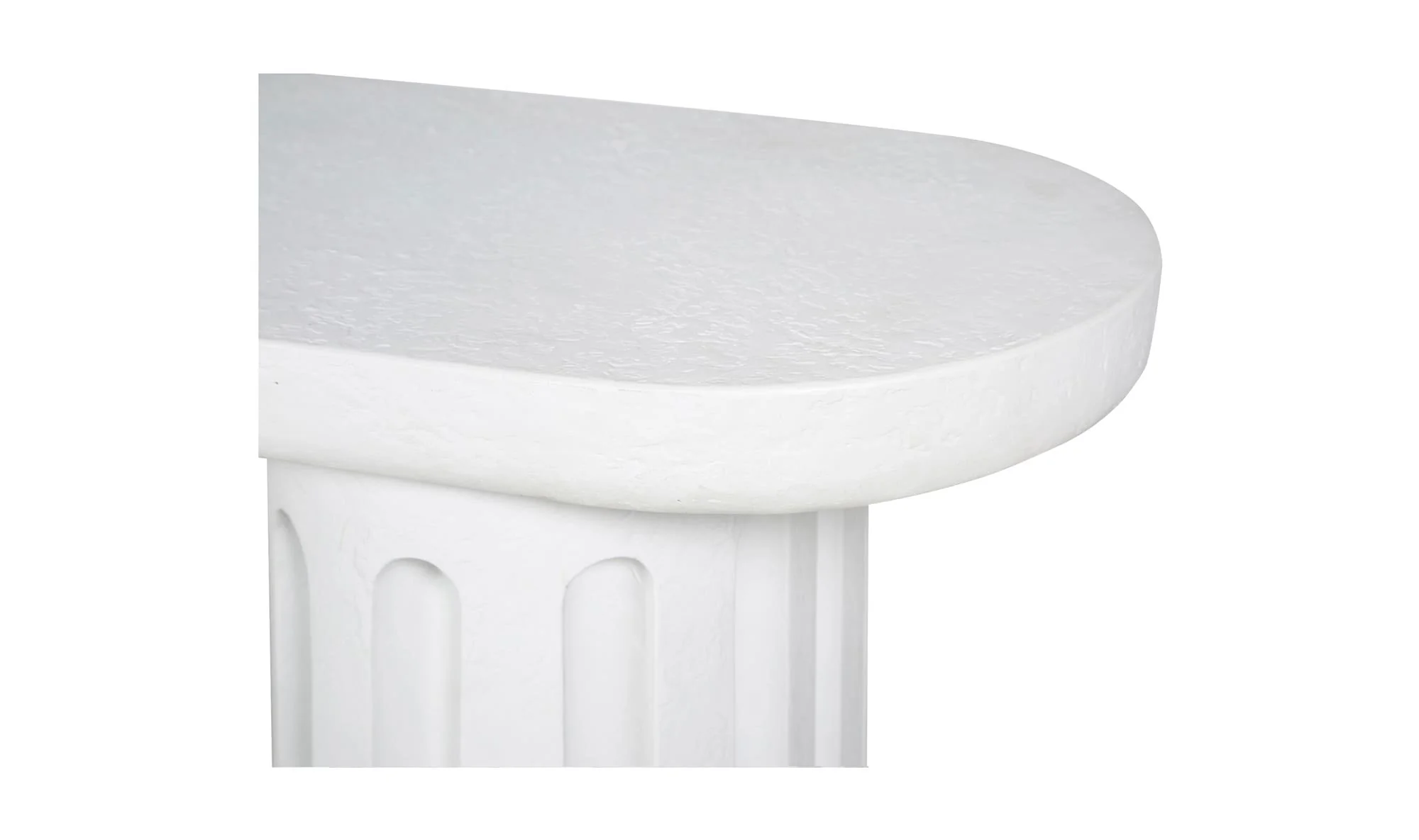 Moe's Home Eris Outdoor Dining Bench White - Image 7