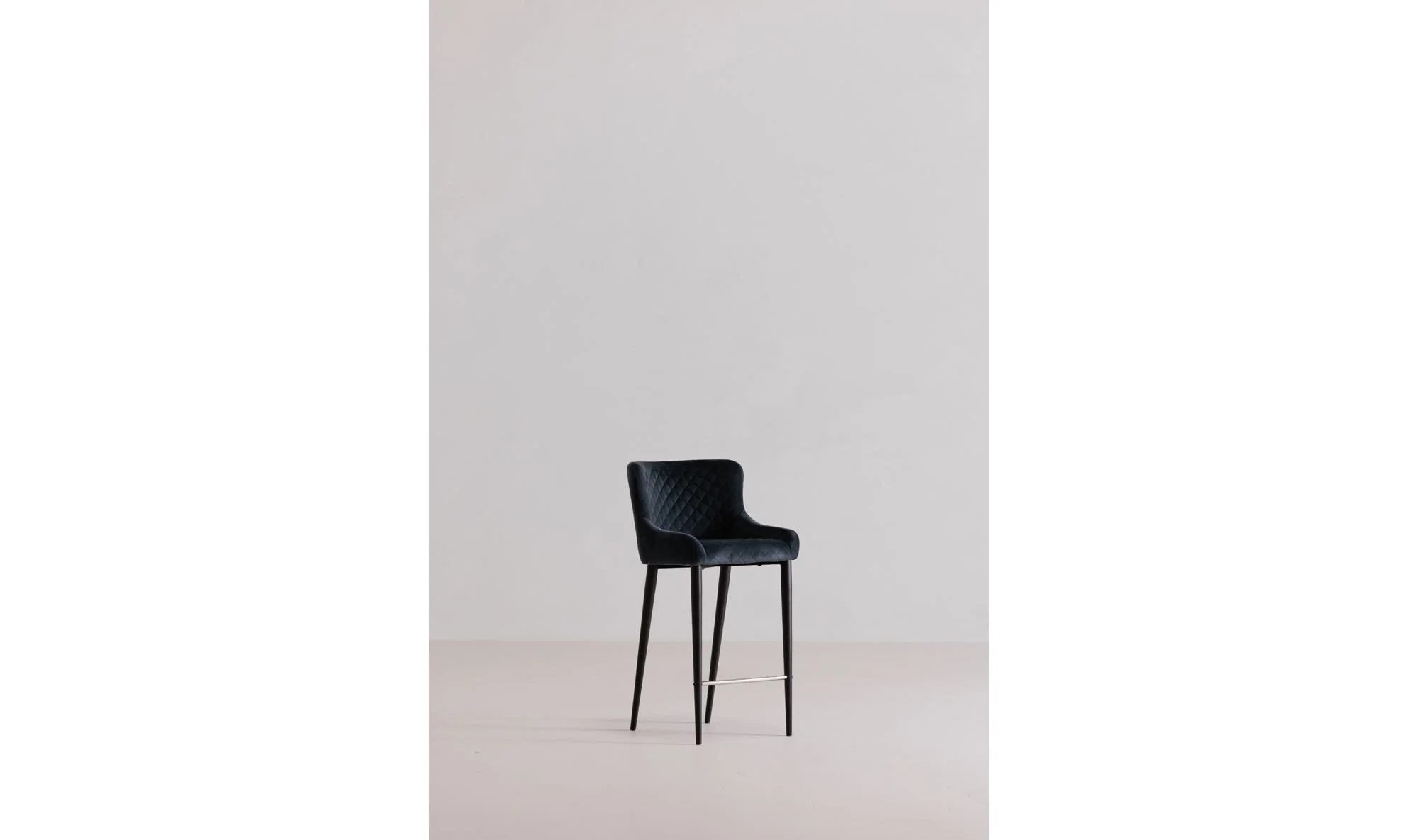 Moe's Home Etta Bar Stool Dark Grey - Image 2
