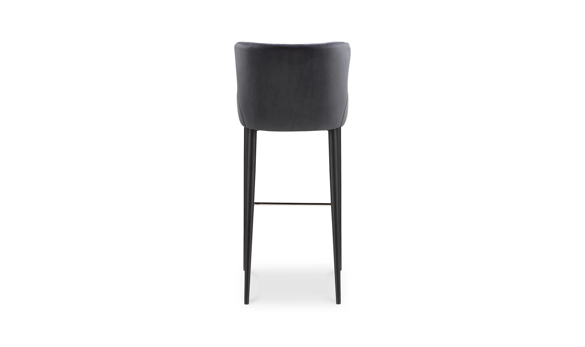 Moe's Home Etta Bar Stool Dark Grey - Image 6