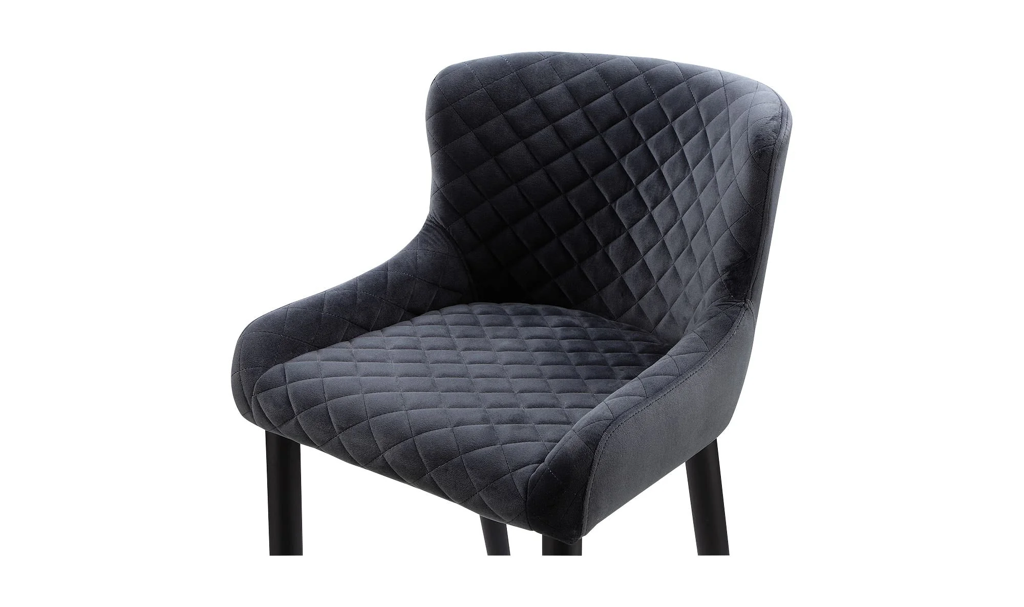 Moe's Home Etta Bar Stool Dark Grey - Image 7