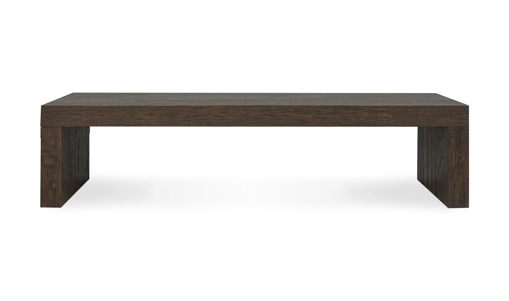 Moe's Home Evander Dining Bench Rustic Brown