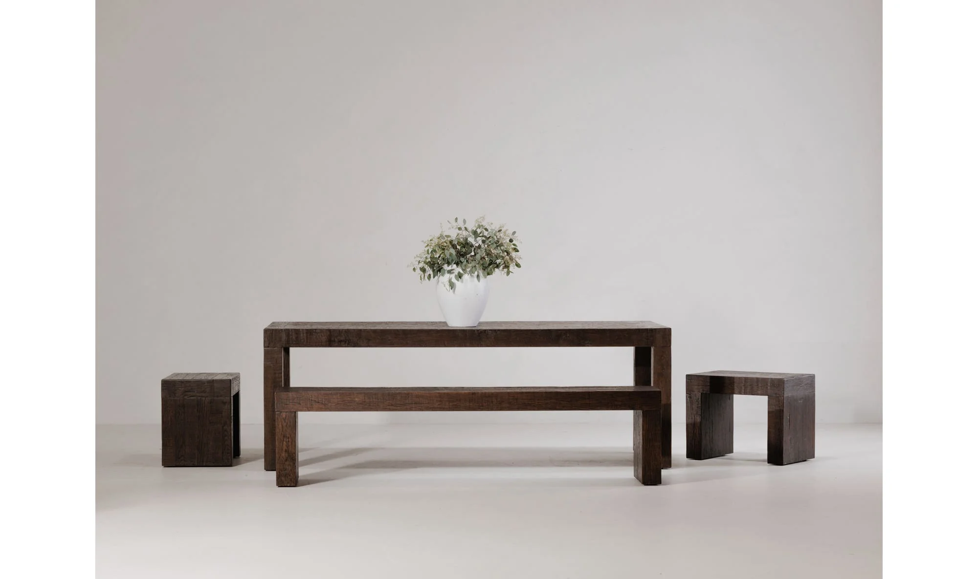 Moe's Home Evander Dining Bench Rustic Brown - Image 2