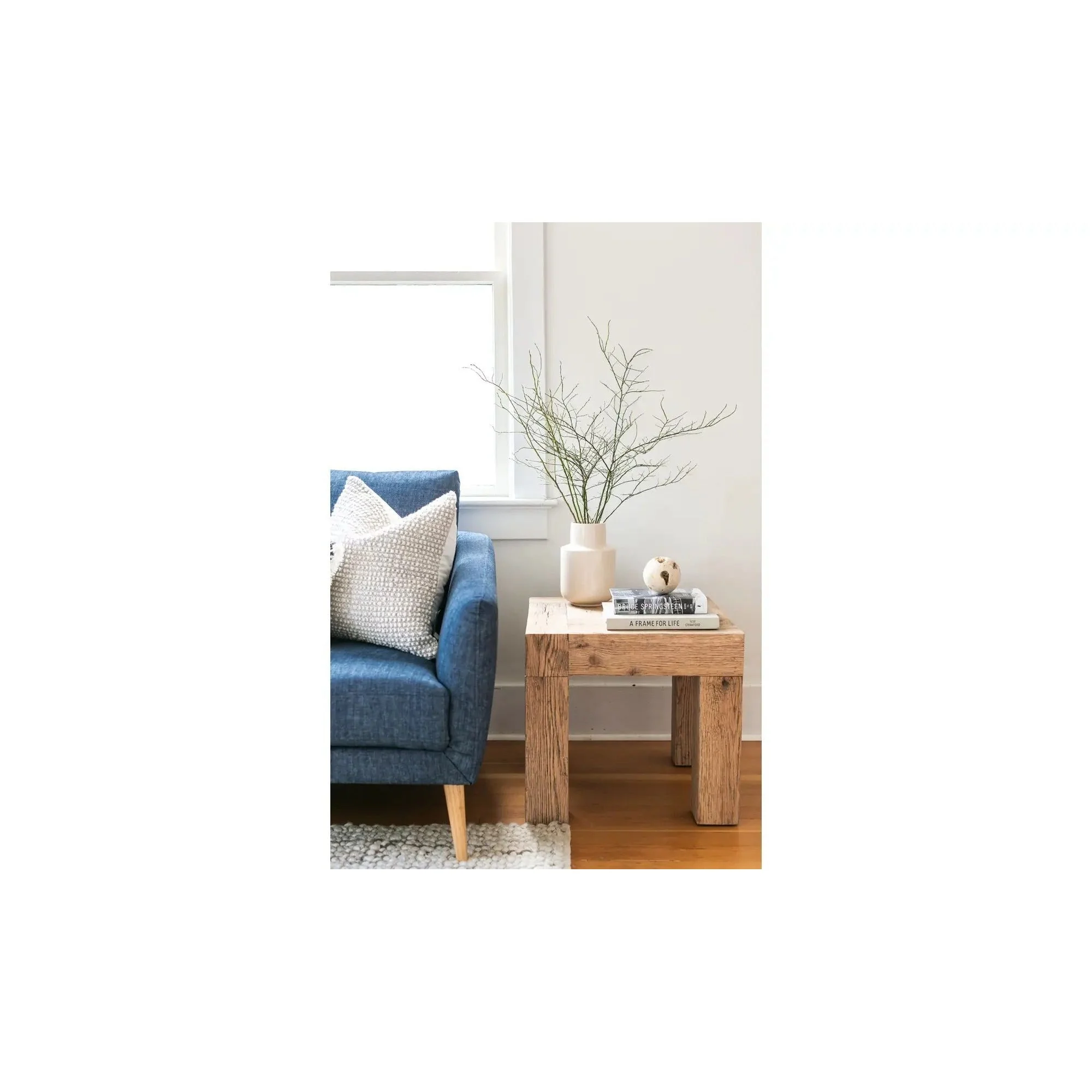 Moe's Home Collection Evander Natural Side Table - Image 3