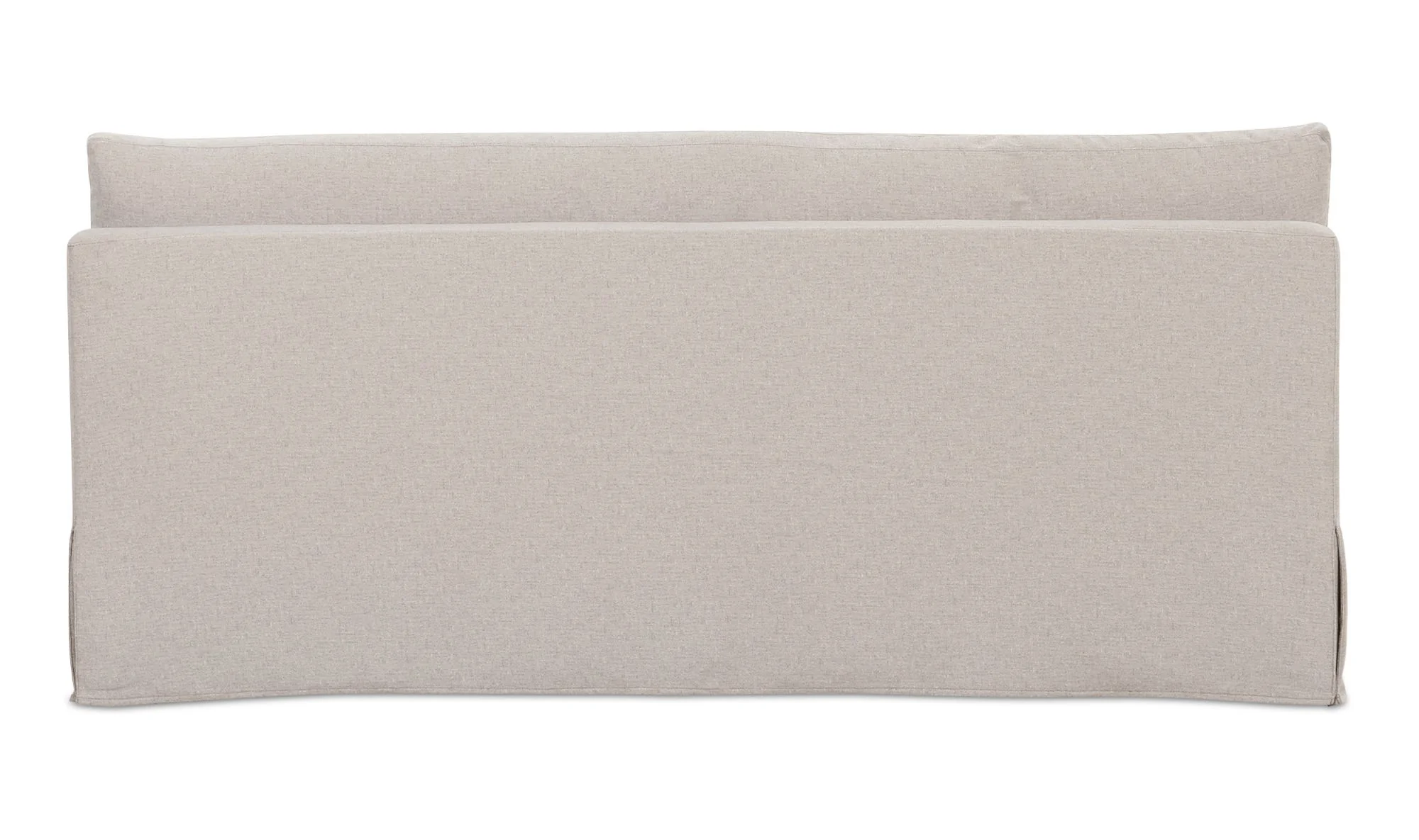 Moe's Home Fable Slipcover Dining Bench Beige - Image 5