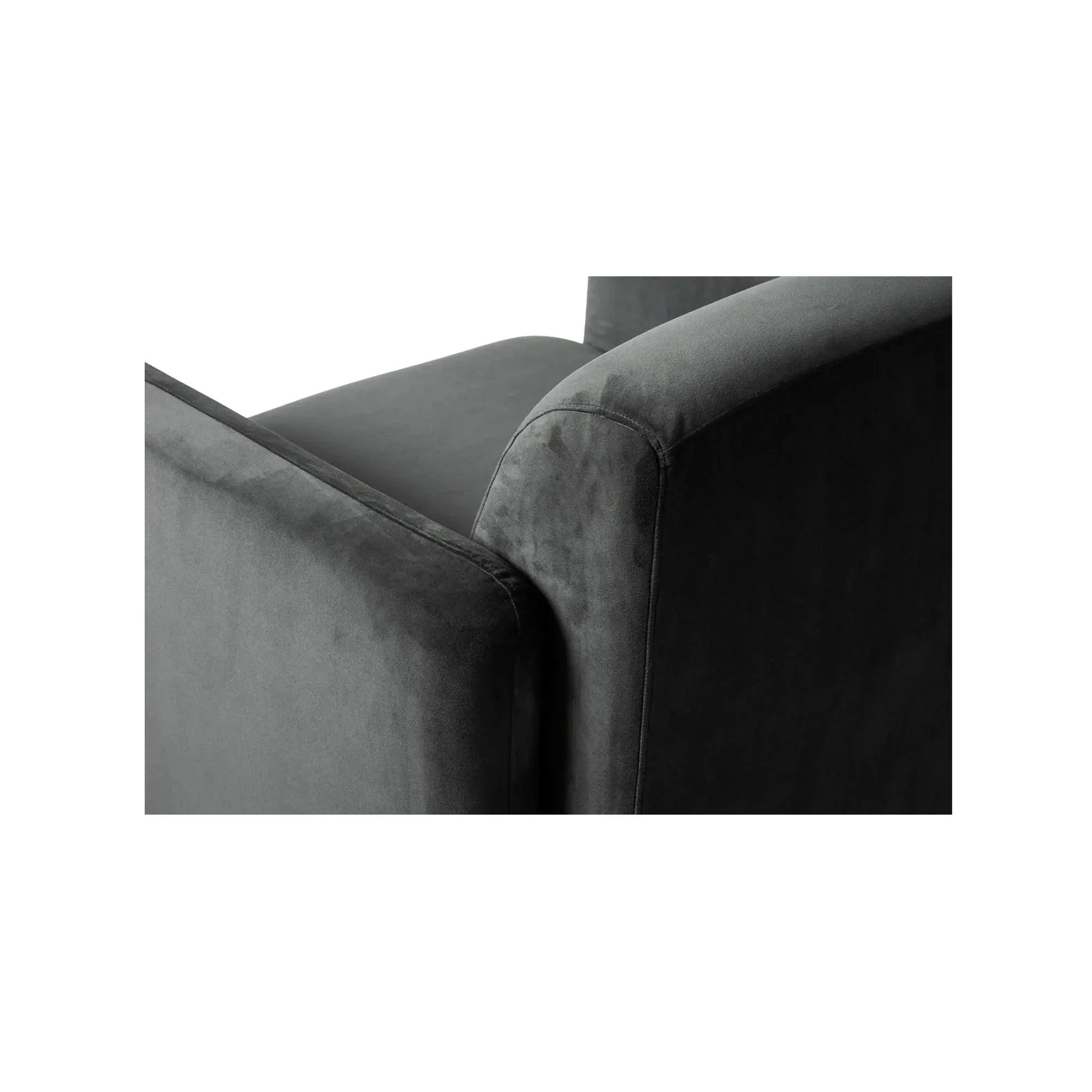 Moe's Home Collection Fallon Shadow Grey Accent Chair - Image 8