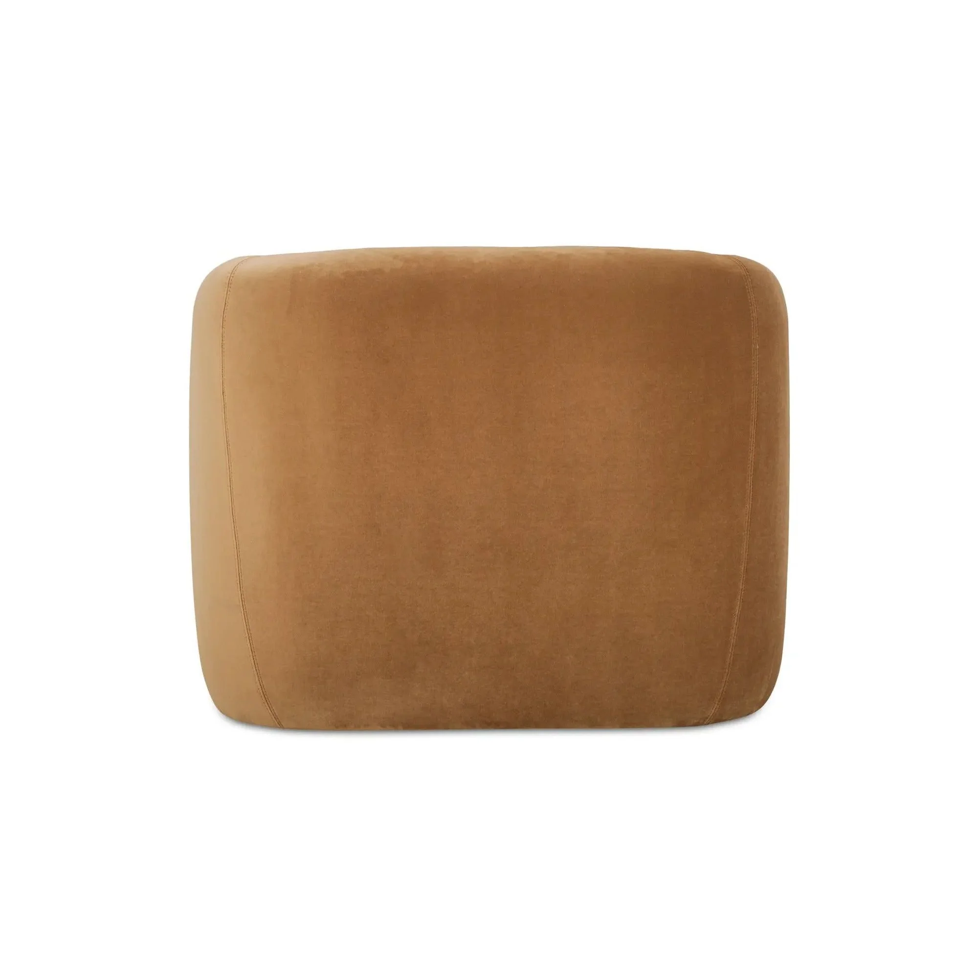 Moe's Home Collection Faye Tan Faux Mohair Accent Chair - Image 6