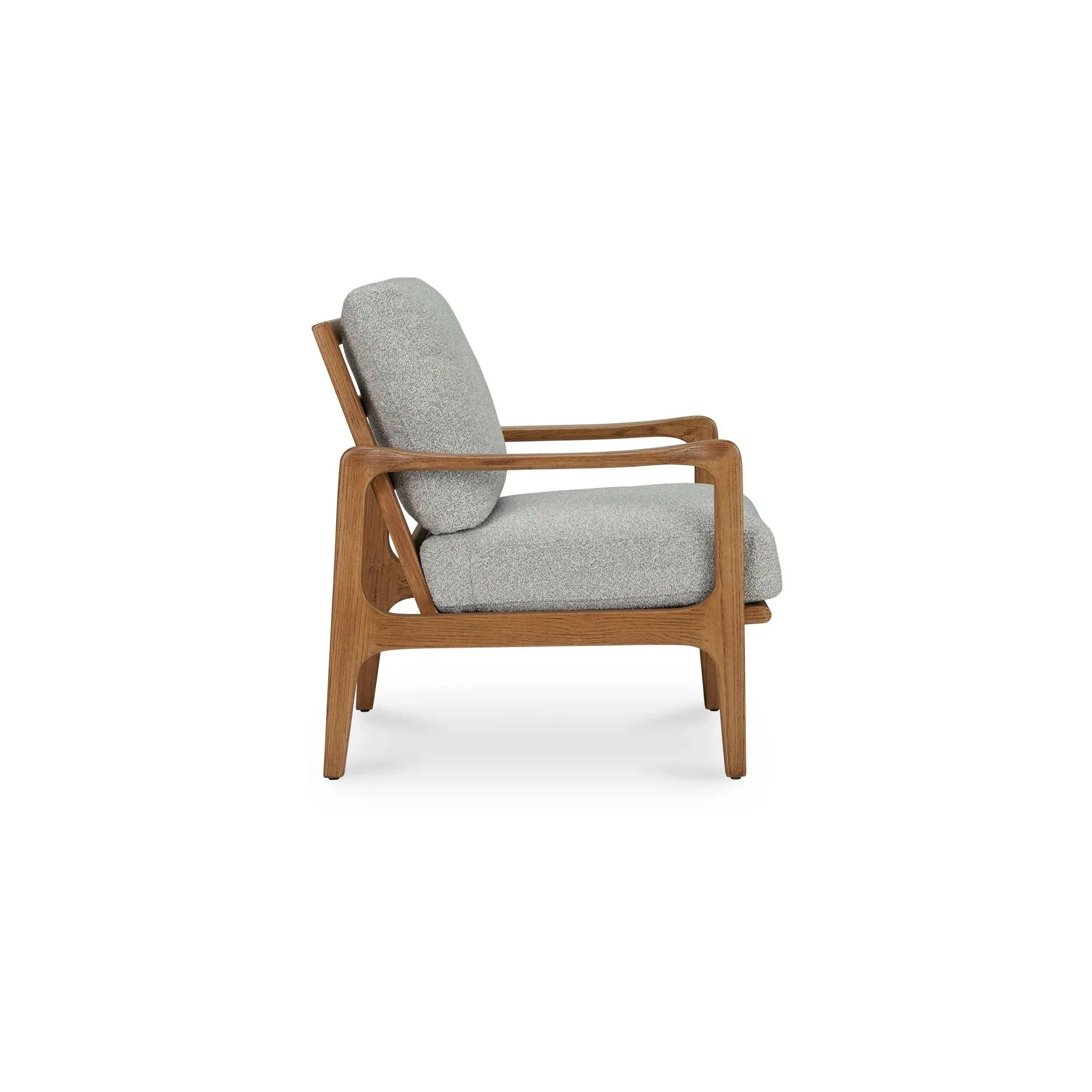 Moe's Home Collection Fearne Heather Beige Accent Chair - Image 3