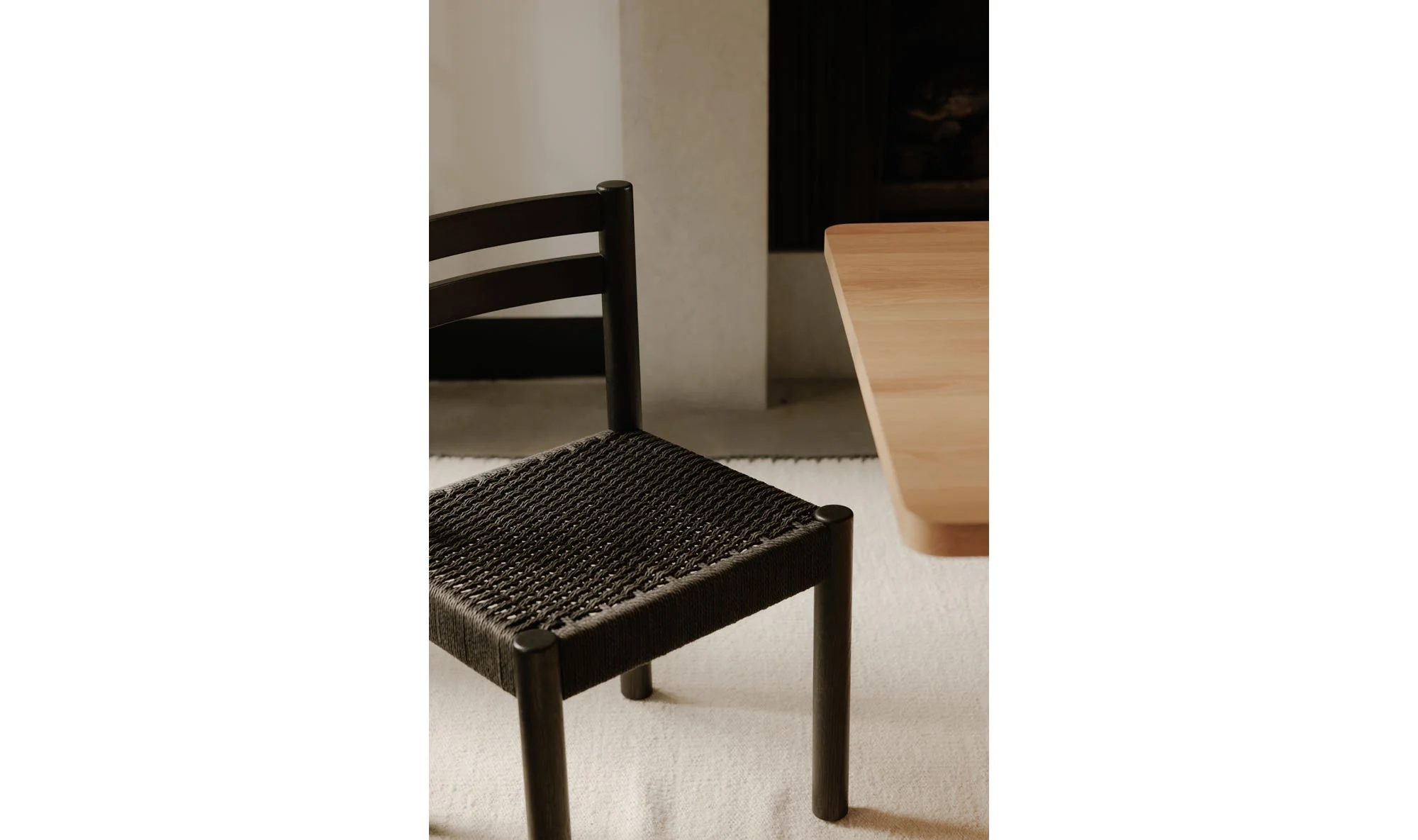 Moe's Home Finn Dining Chair Black–Set Of Two - Image 4
