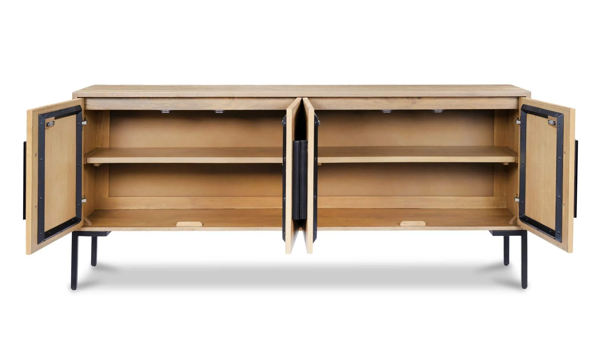 Moe's Home Fishbone Sideboard Natural - Image 10