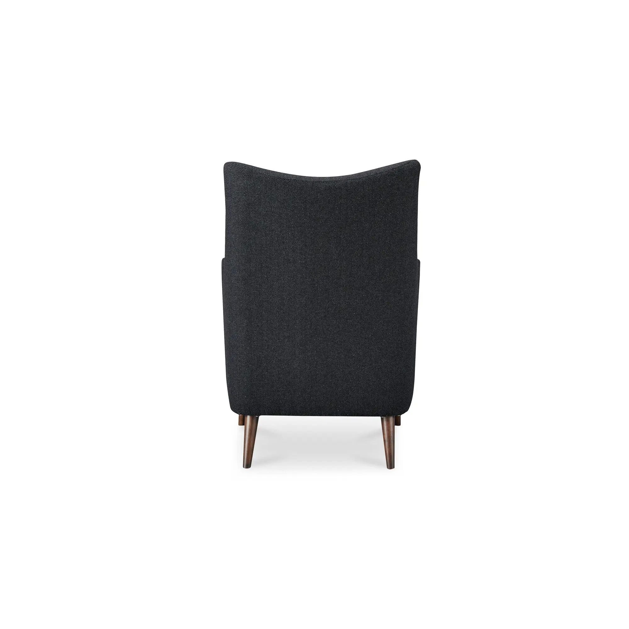 Moe's Home Collection Fisher Charcoal Armchair - Image 6