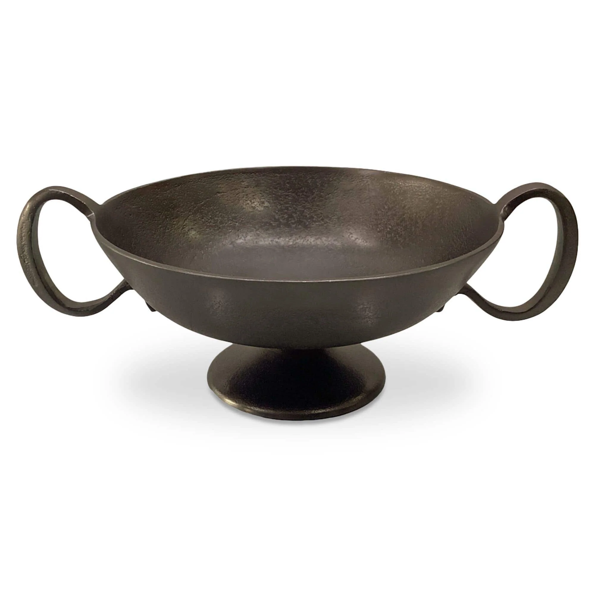 Moe's Home Floris Decorative Bowl Antique Brass Cast Aluminum