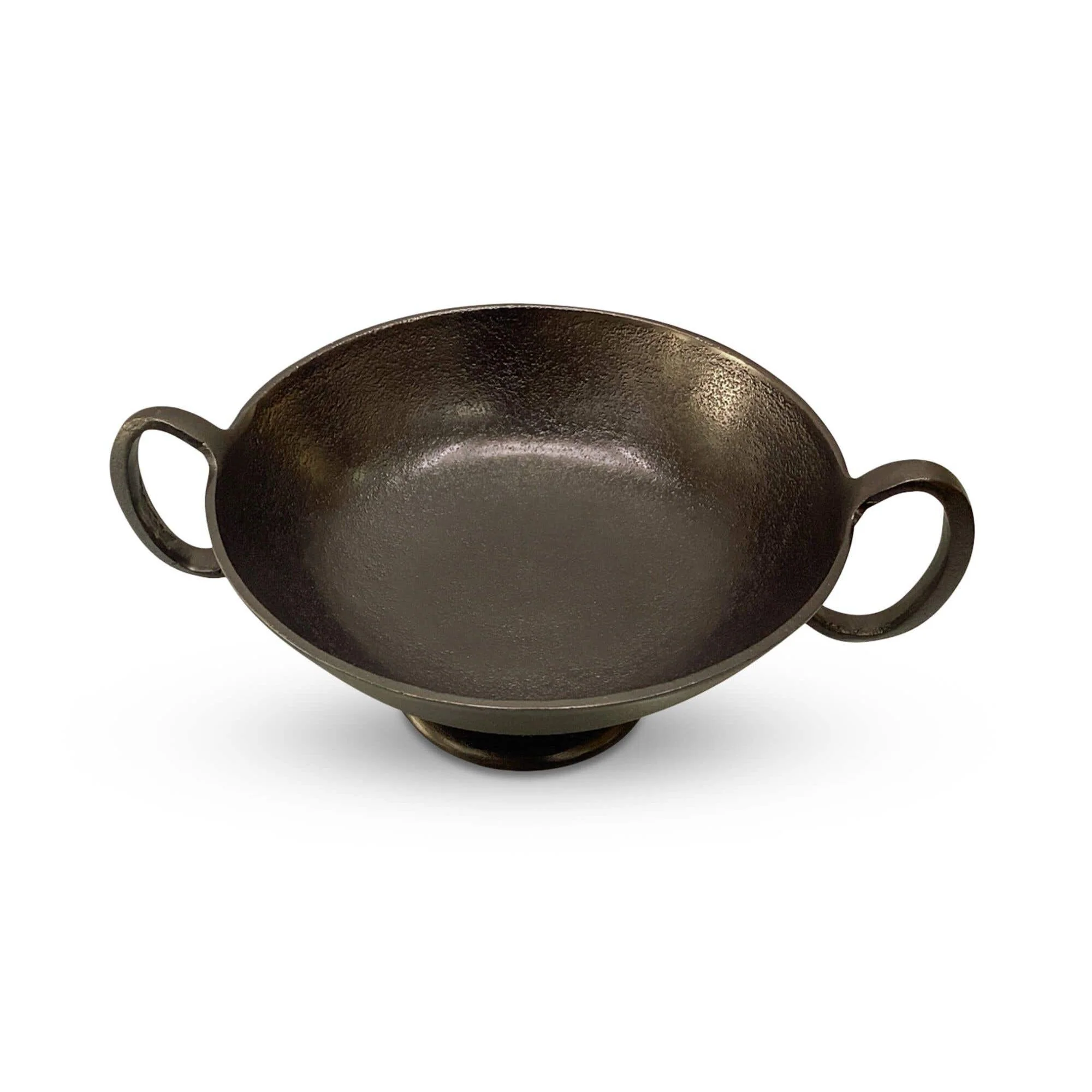 Moe's Home Floris Decorative Bowl Antique Brass Cast Aluminum - Image 5