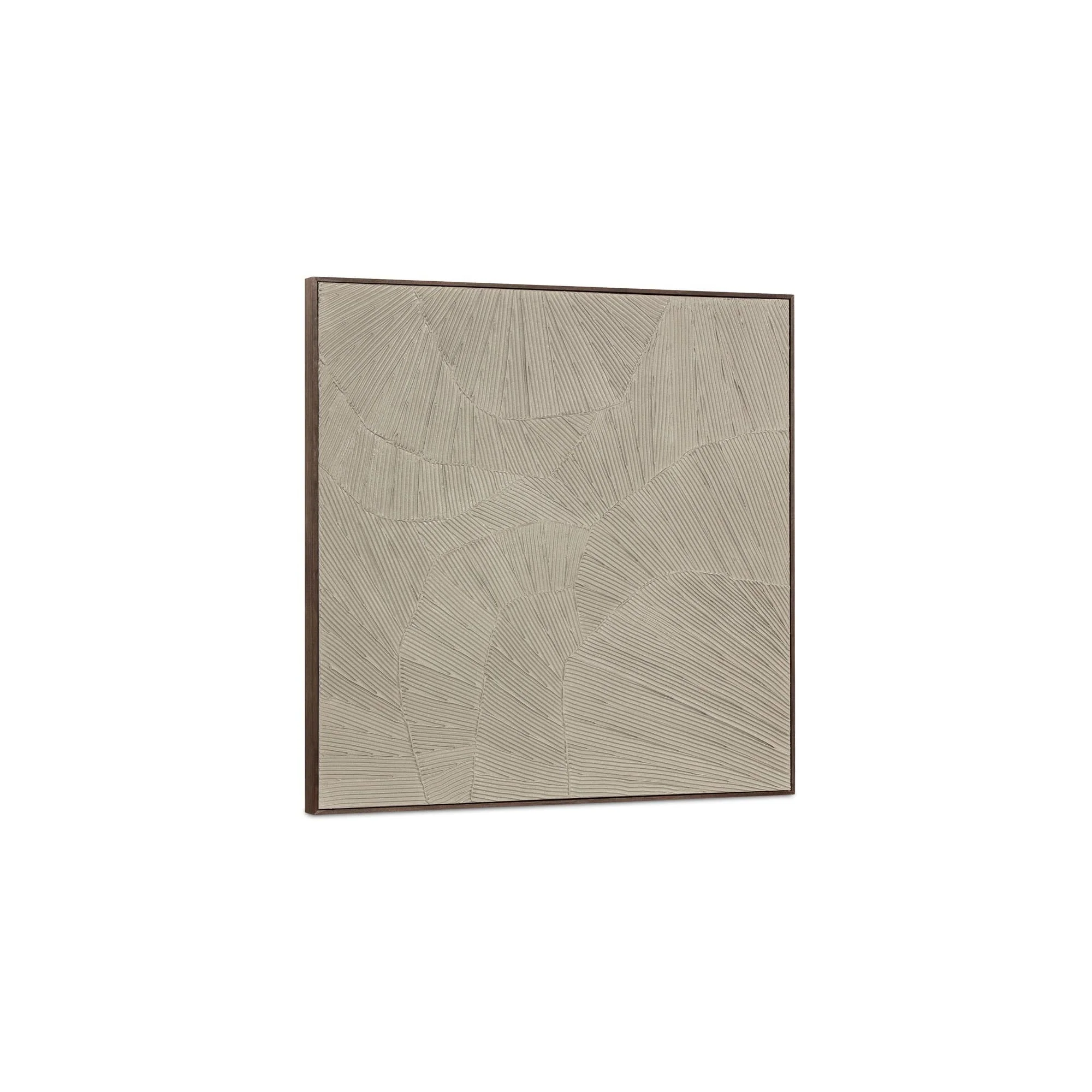 Moe's Home Flutter Framed Painting Cool Beige - Image 8