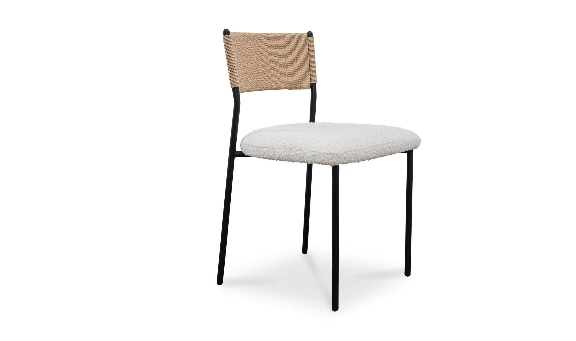 Moe's Home Foley Dining Chair White Set Of Two - Image 10