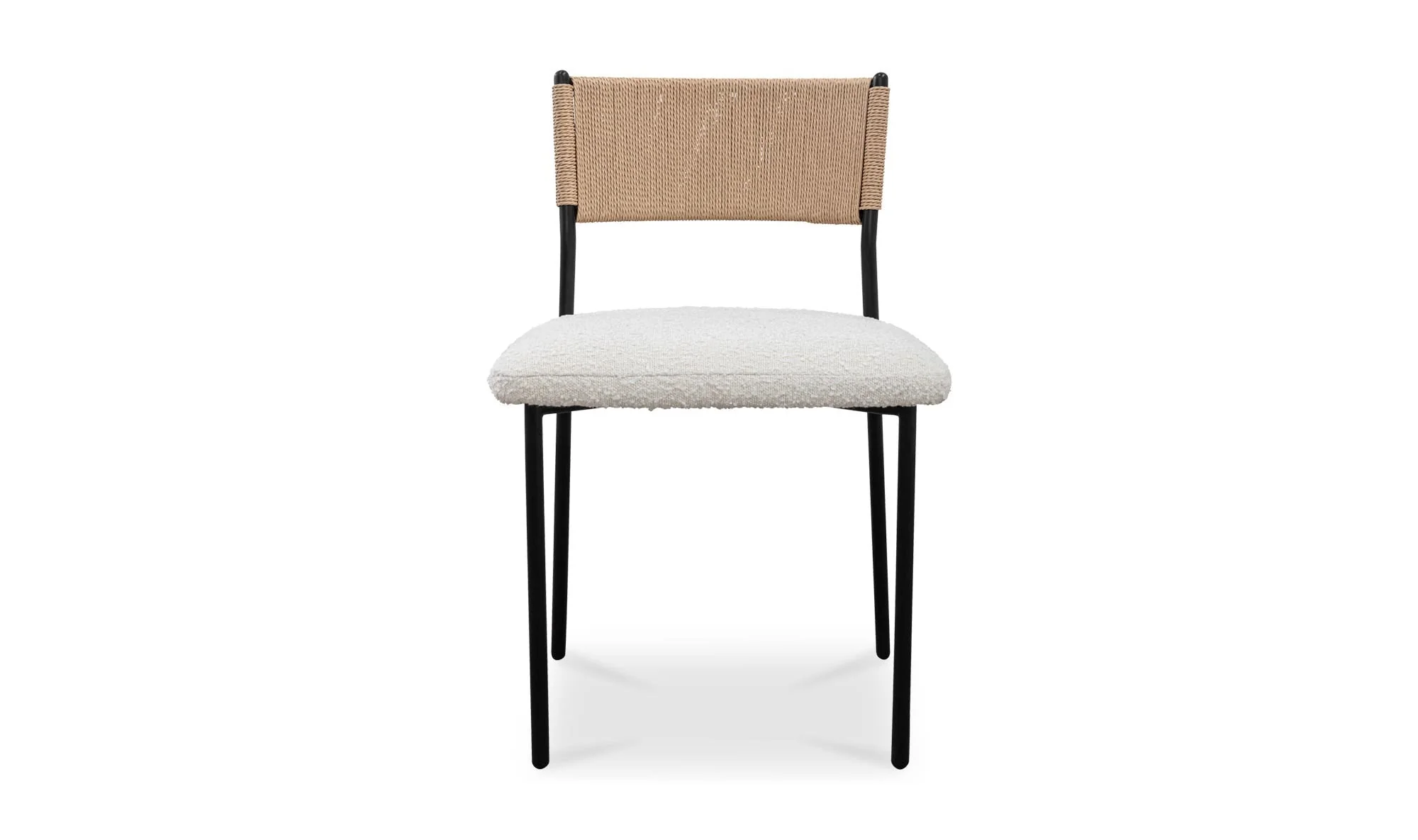 Moe's Home Foley Dining Chair White Set Of Two - Image 11