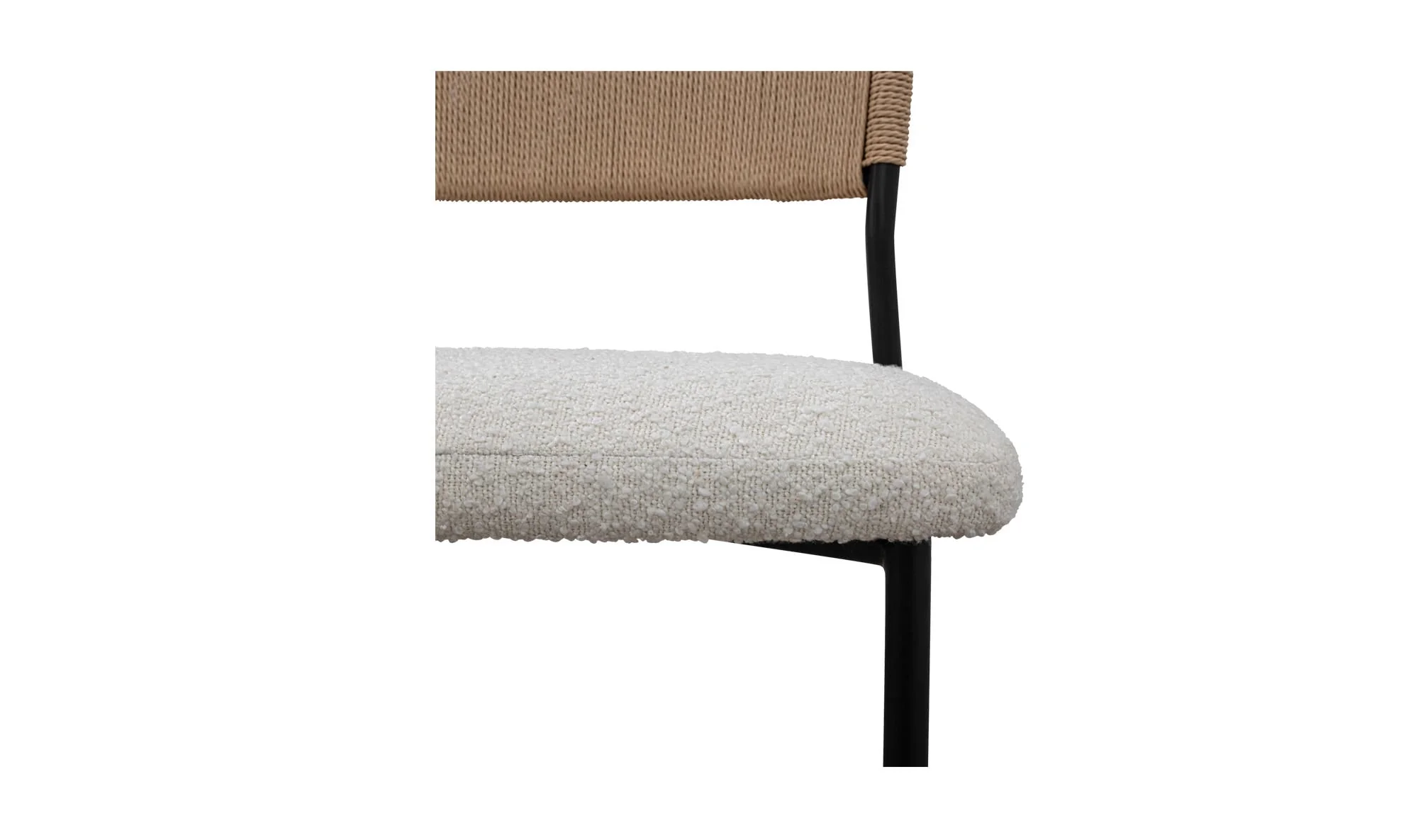 Moe's Home Foley Dining Chair White Set Of Two - Image 13