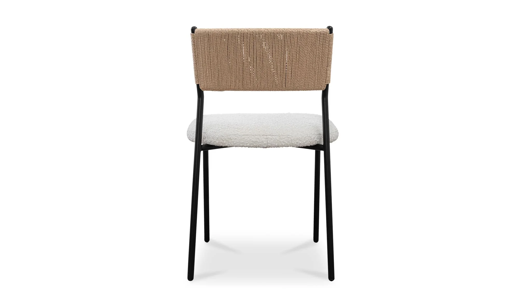 Moe's Home Foley Dining Chair White Set Of Two - Image 7