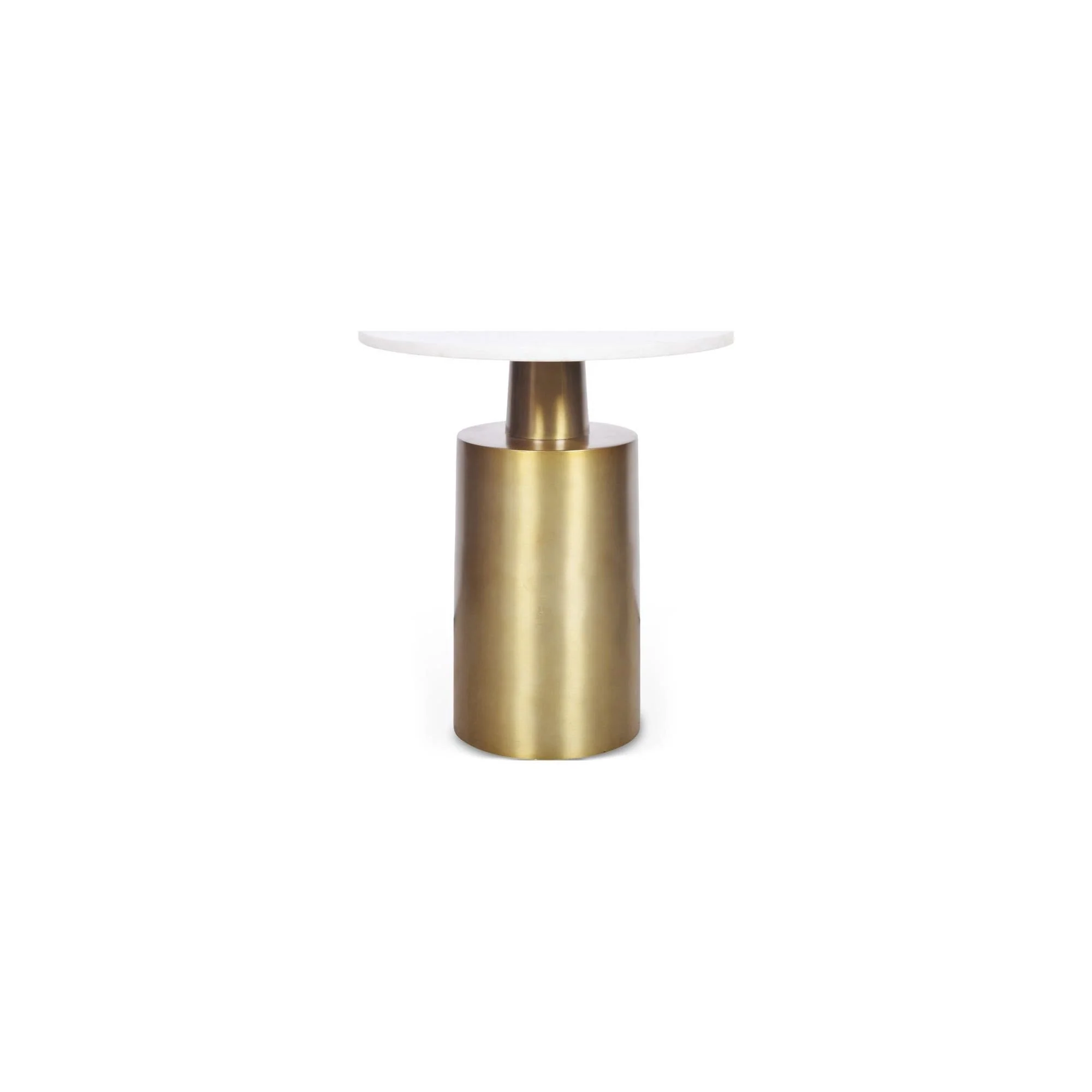Moe's Home Collection France Gold Marble Accent Table