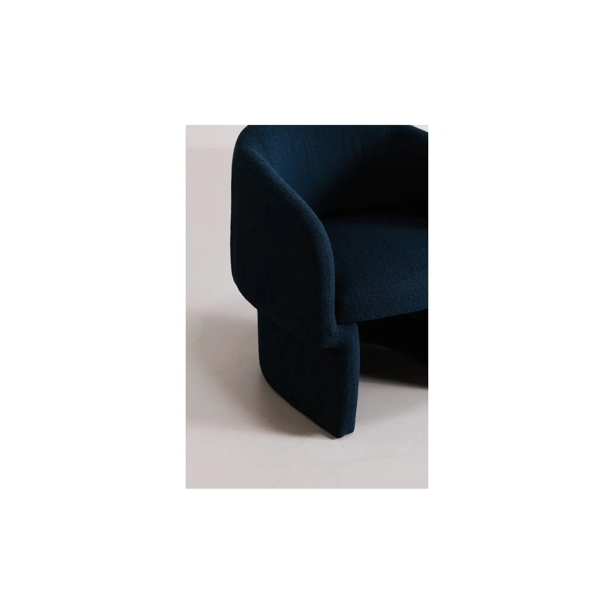 Moe's Home Collection Franco Dark Indigo Chair - Image 4