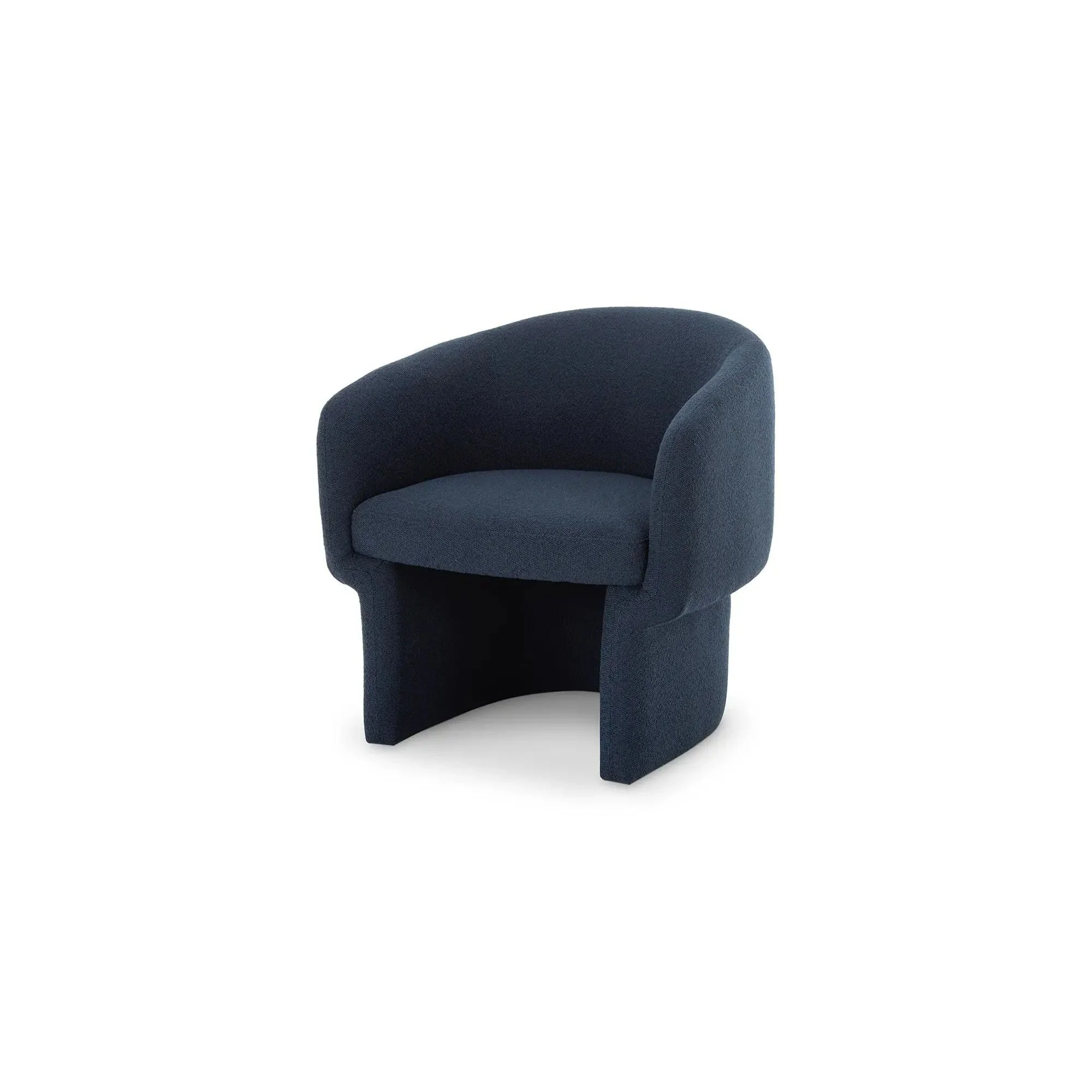 Moe's Home Collection Franco Dark Indigo Chair - Image 5