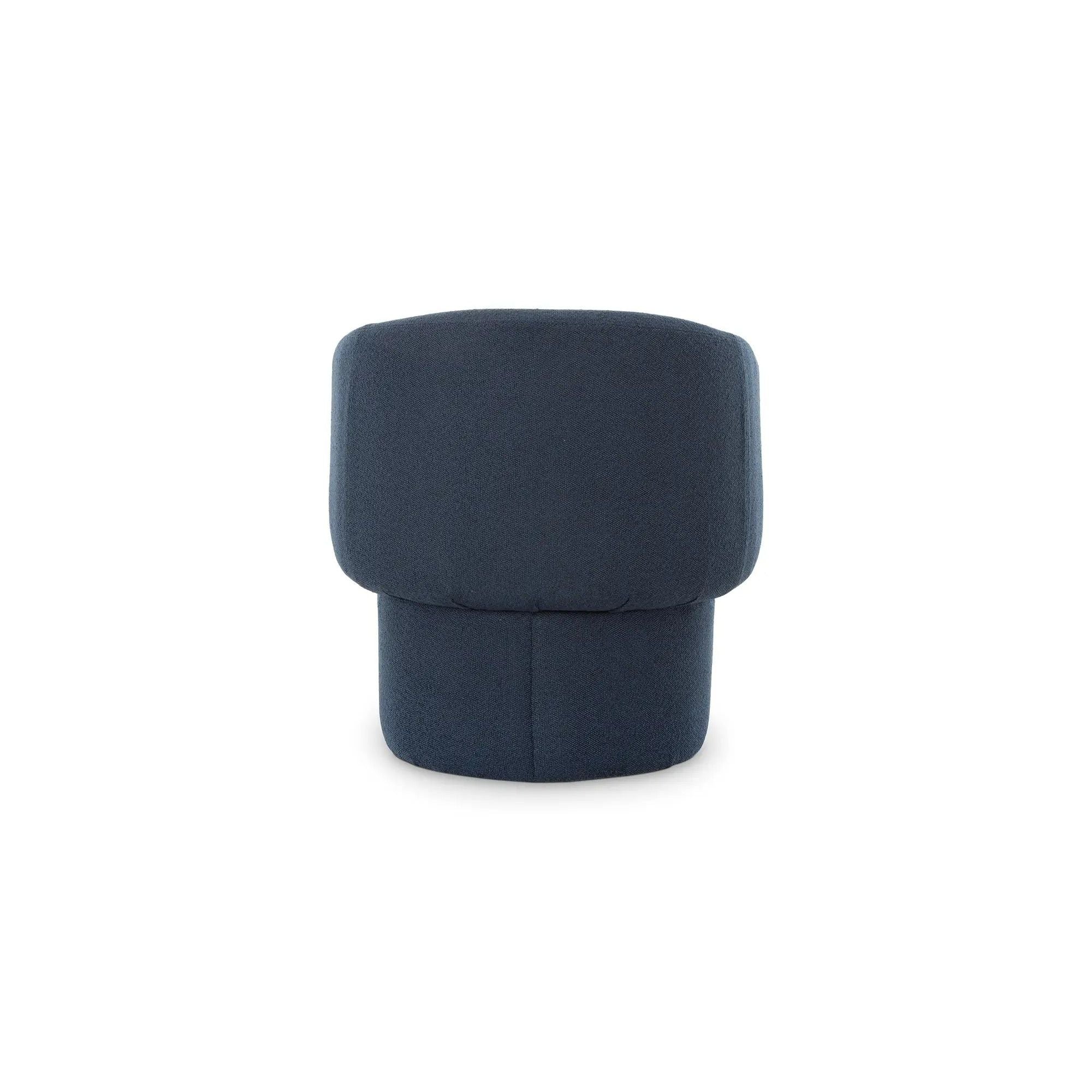 Moe's Home Collection Franco Dark Indigo Chair - Image 7