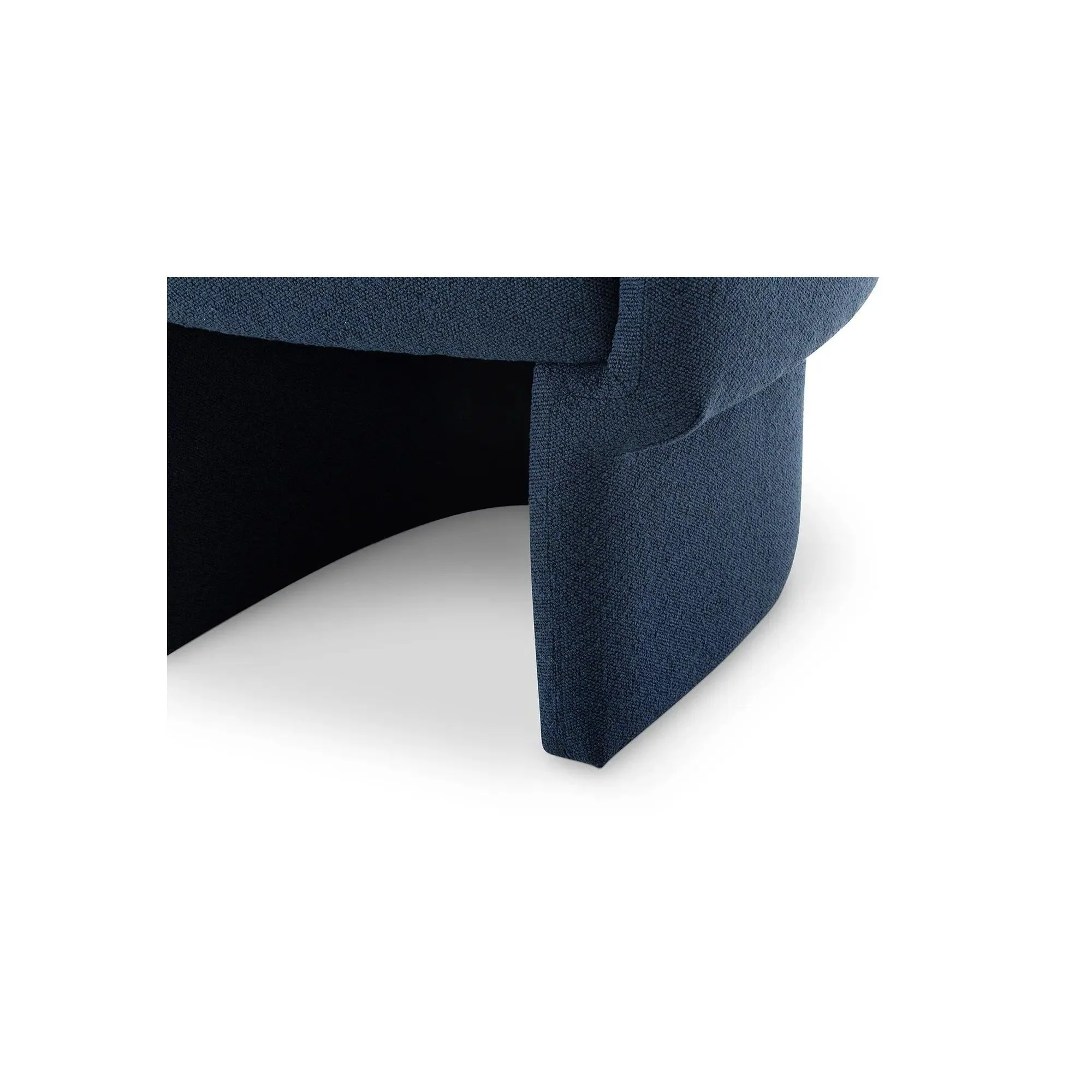 Moe's Home Collection Franco Dark Indigo Chair - Image 8