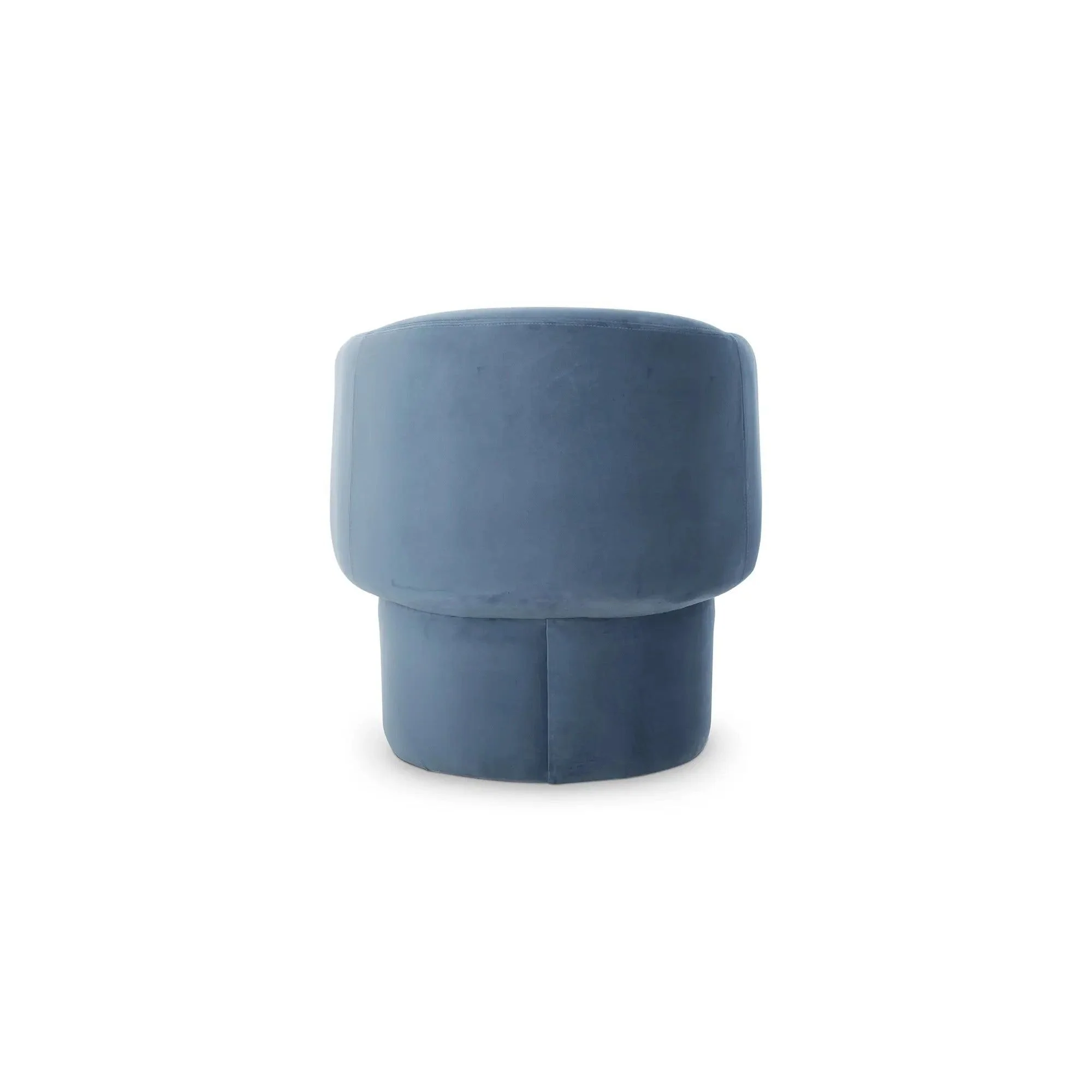 Moe's Home Collection Franco Dusted Blue Chair - Image 7